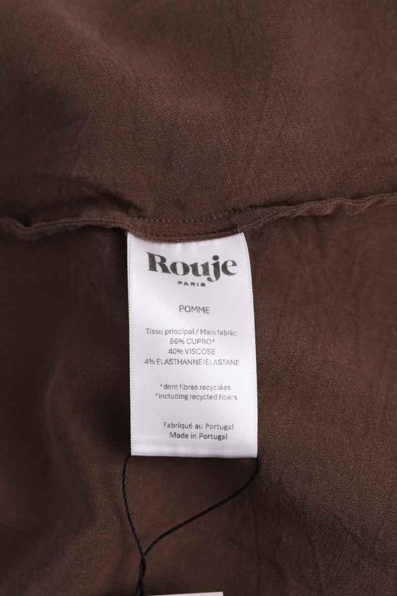 Robe ROUJE - Seconde Main Marron