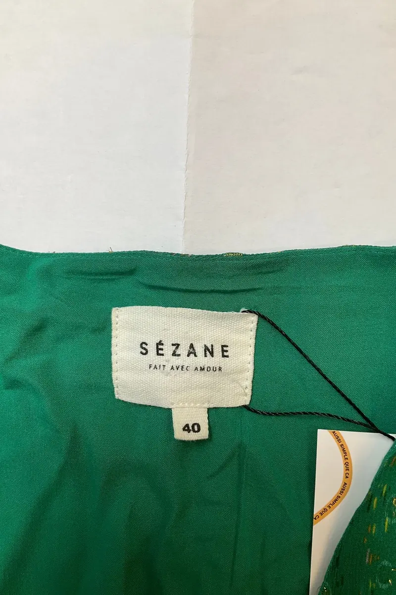 Blouse SEZANE - Seconde main Green
