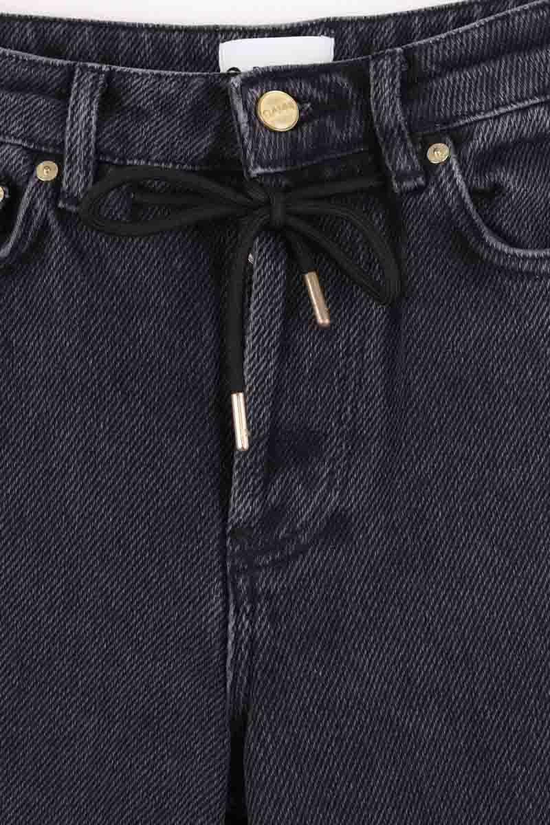 Wide-leg jeans GANNI - Seconde Main Grey