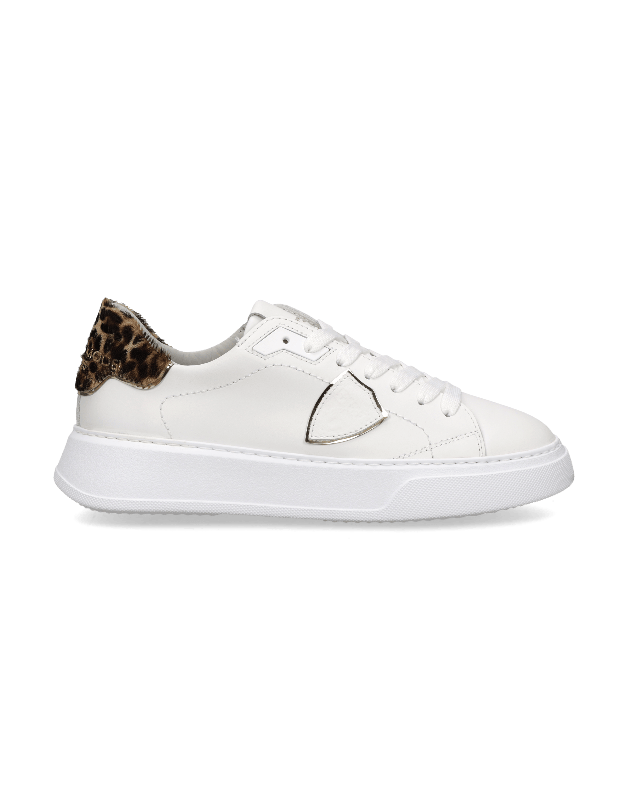 Tennis Temple Sneakers. PHILIPPE MODEL White