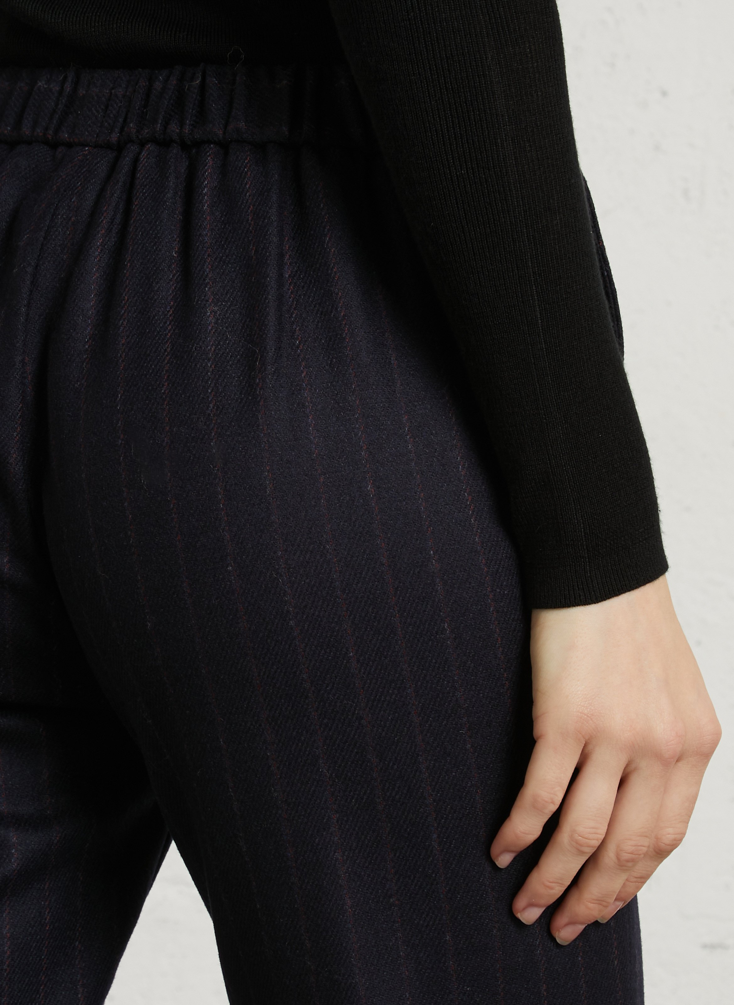Straight wool-blend pants DIEGA Multicolored