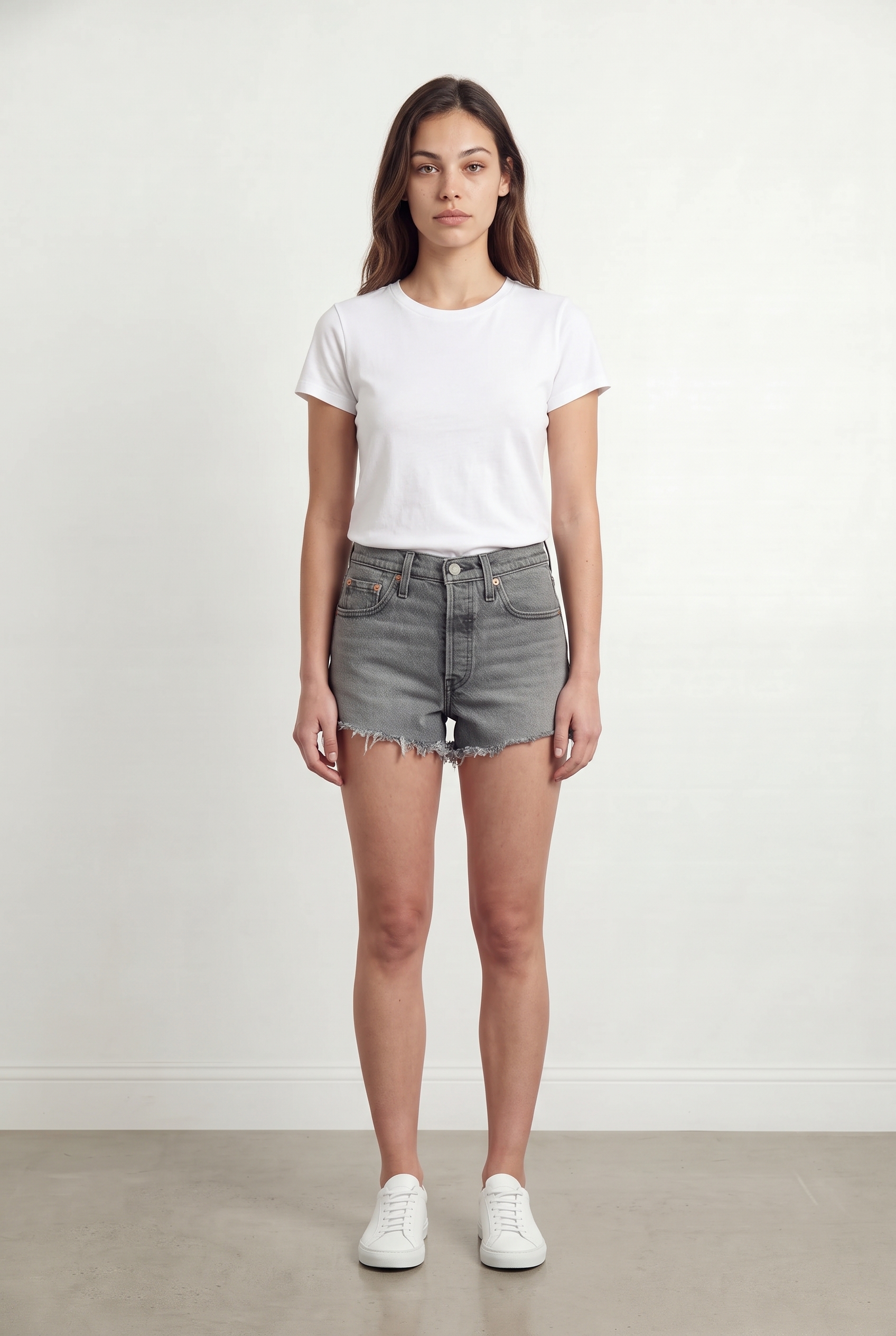 Shorts LEVI'S - Seconde main Grey