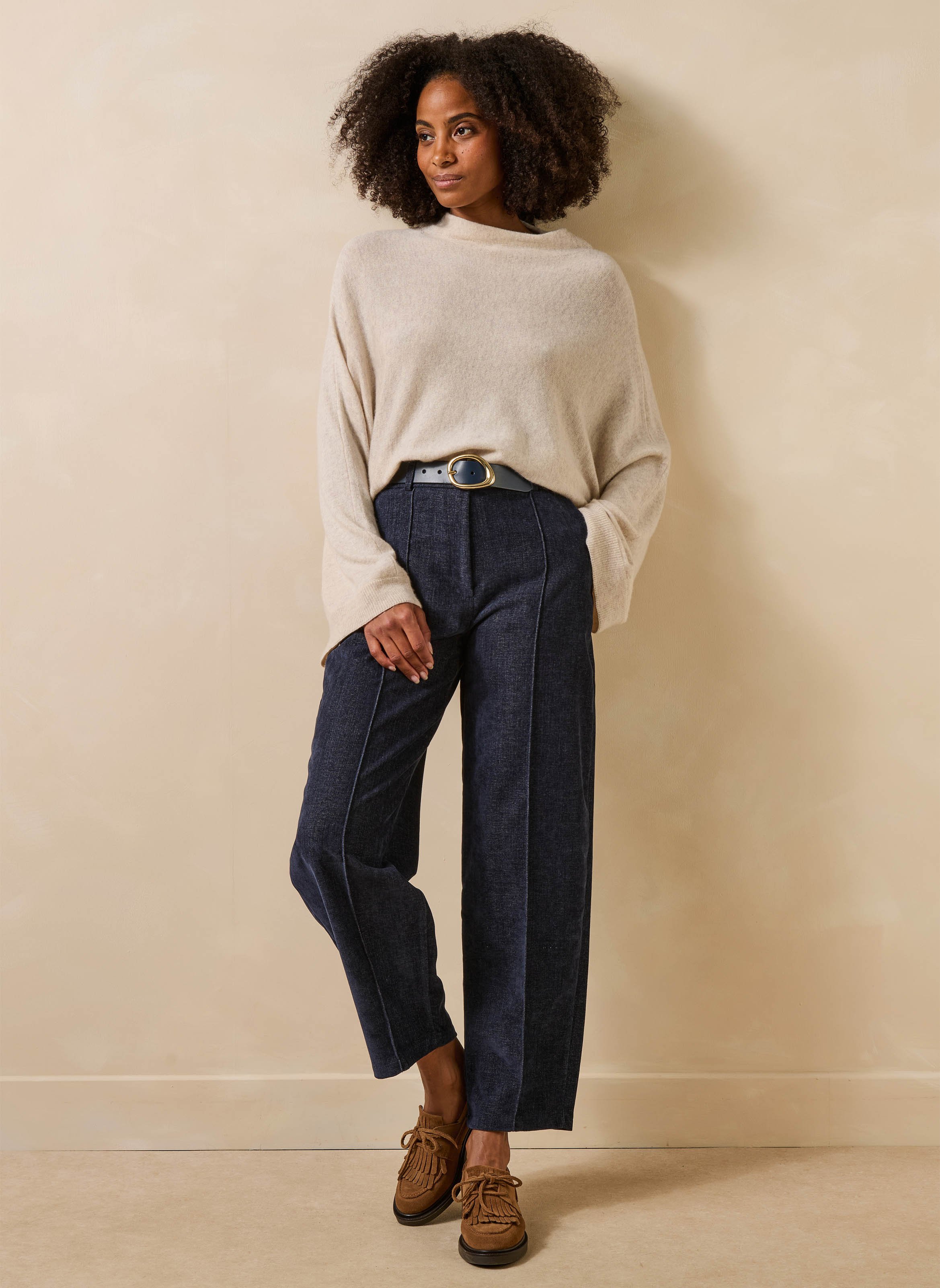 Carrotbroek LA FEE MARABOUTEE Blauw