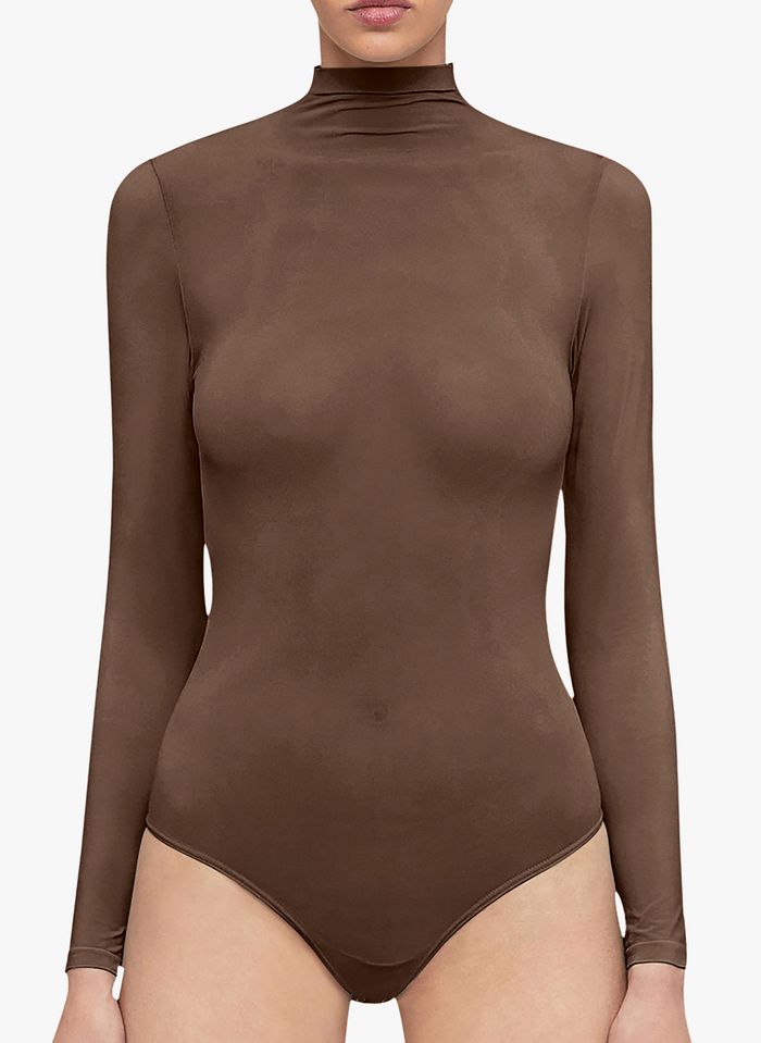 Wolford Buenos Aires Top Long Sleeves - Sky