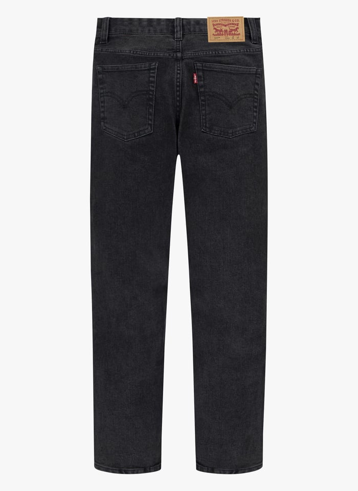 Cotton blend Straight leg Jeans Noir Levi s Kids Child Place