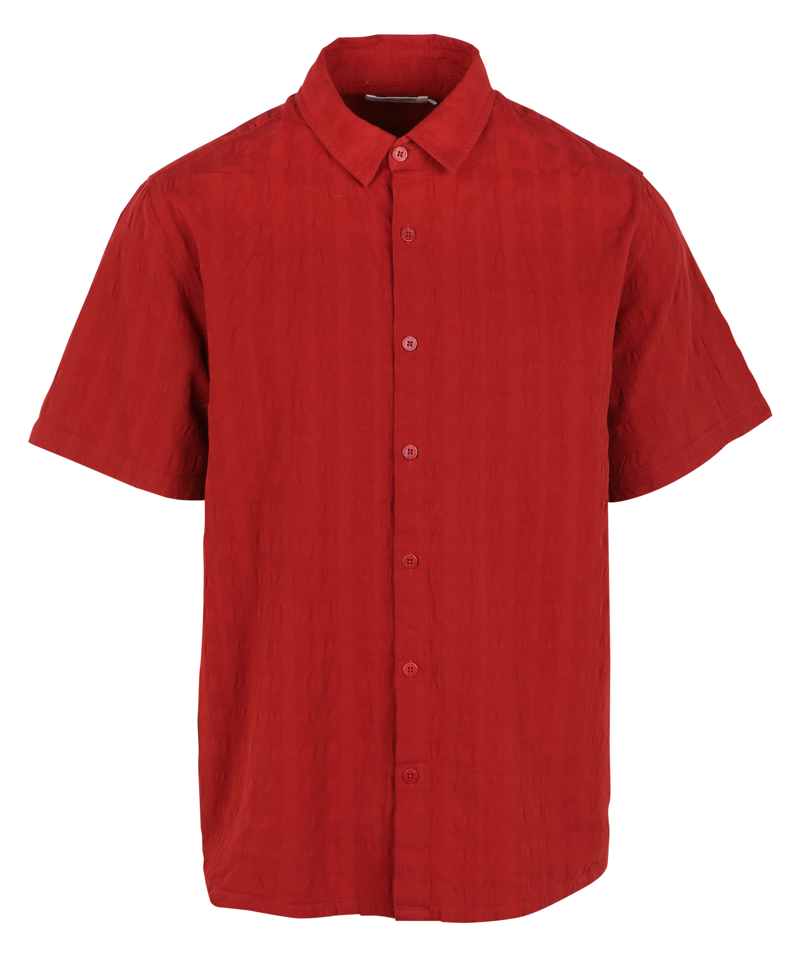 Hemd aus Bio-Baumwolle mit klassischem Kragen Orange