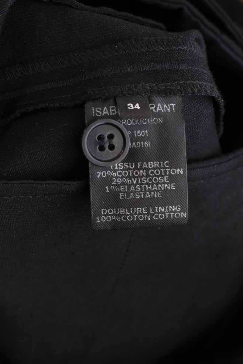 Cotton pants ISABEL MARANT - Seconde Main Black
