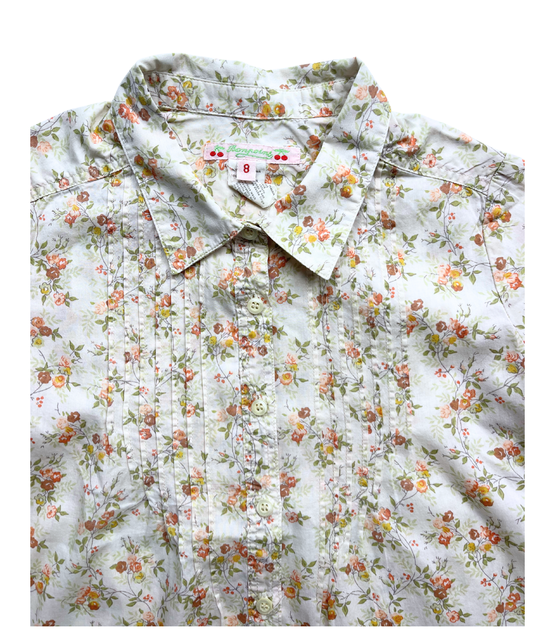 White child's shirt - 8 years BONPOINT - Seconde Main White