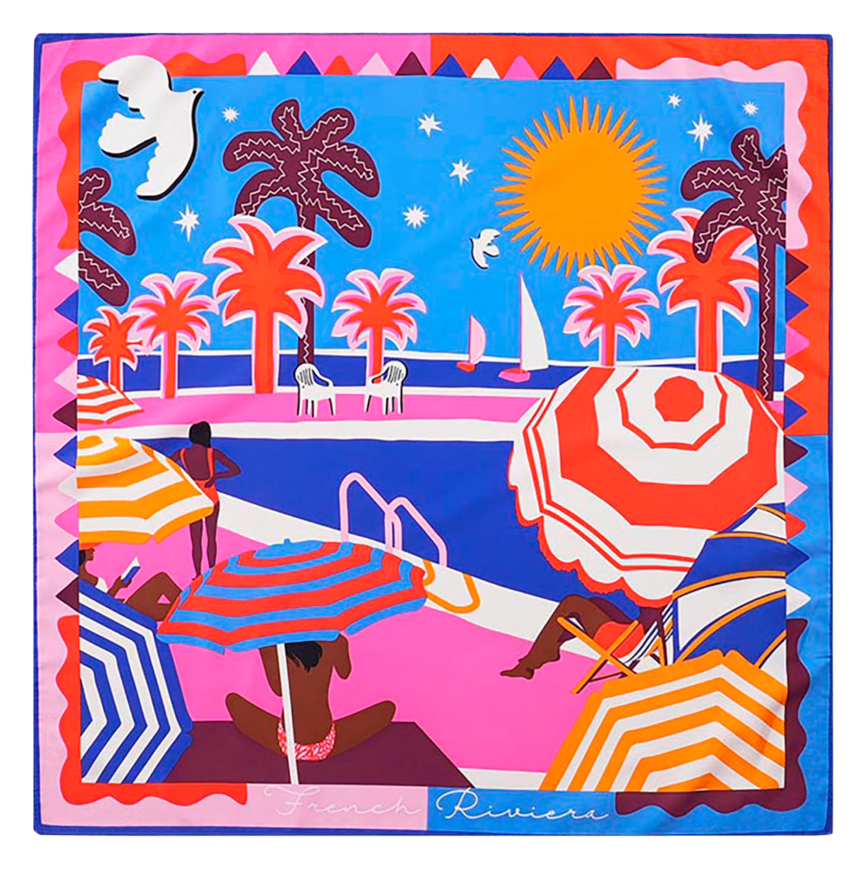 - 86 x 182 cm. WILD Pink