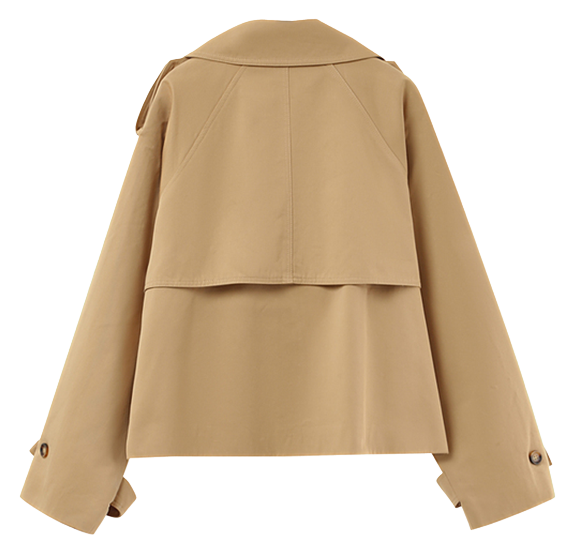 Trench oversize en coton GRACE ET MILA Marron