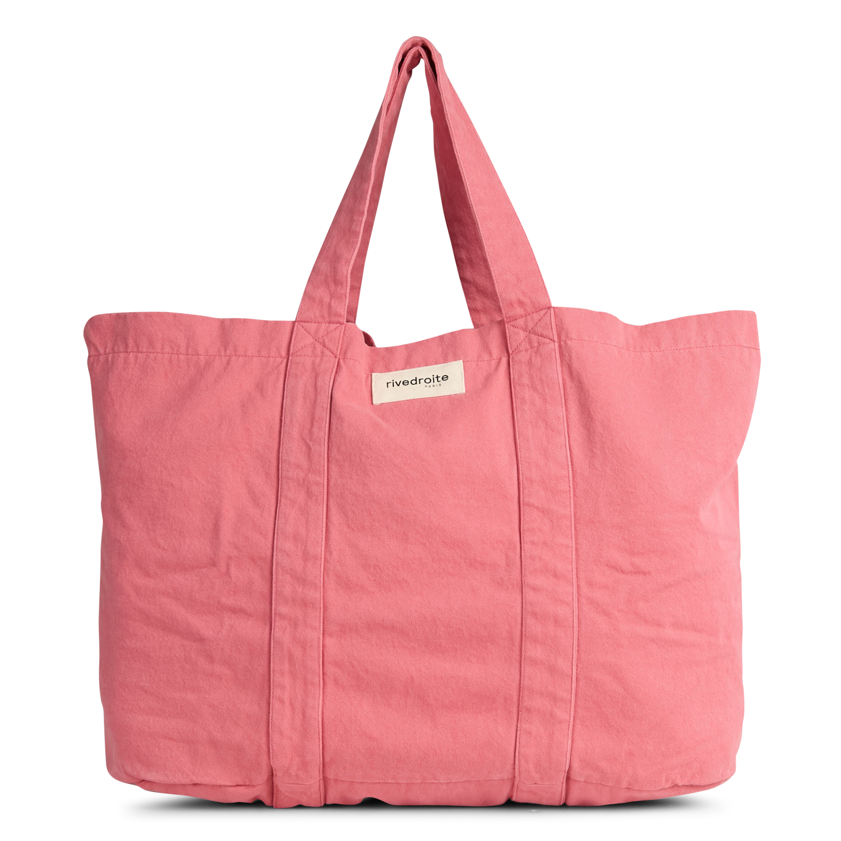 Organic cotton blend shopping bag RIVEDROITE PARIS Pink