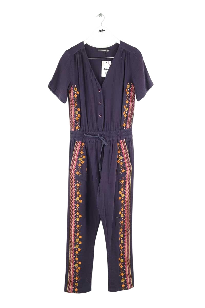 Cotton jumpsuit ANTIK BATIK - Seconde Main Purple