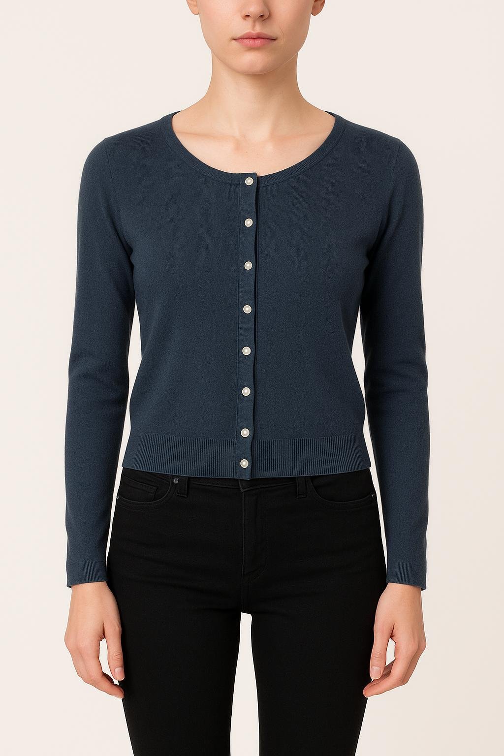 Tommy Badge T-shirt AGNES B. - Seconde Main Blue