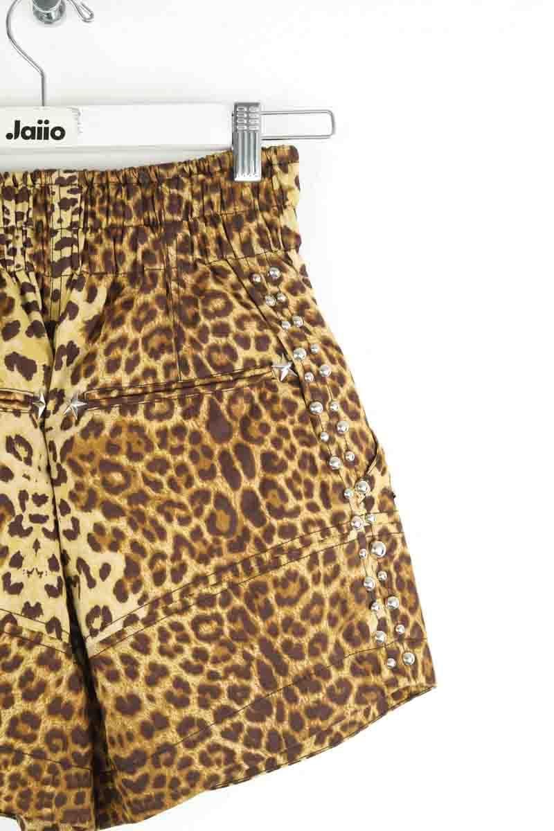 Cotton mini shorts LAURENCE BRAS - Seconde Main Brown