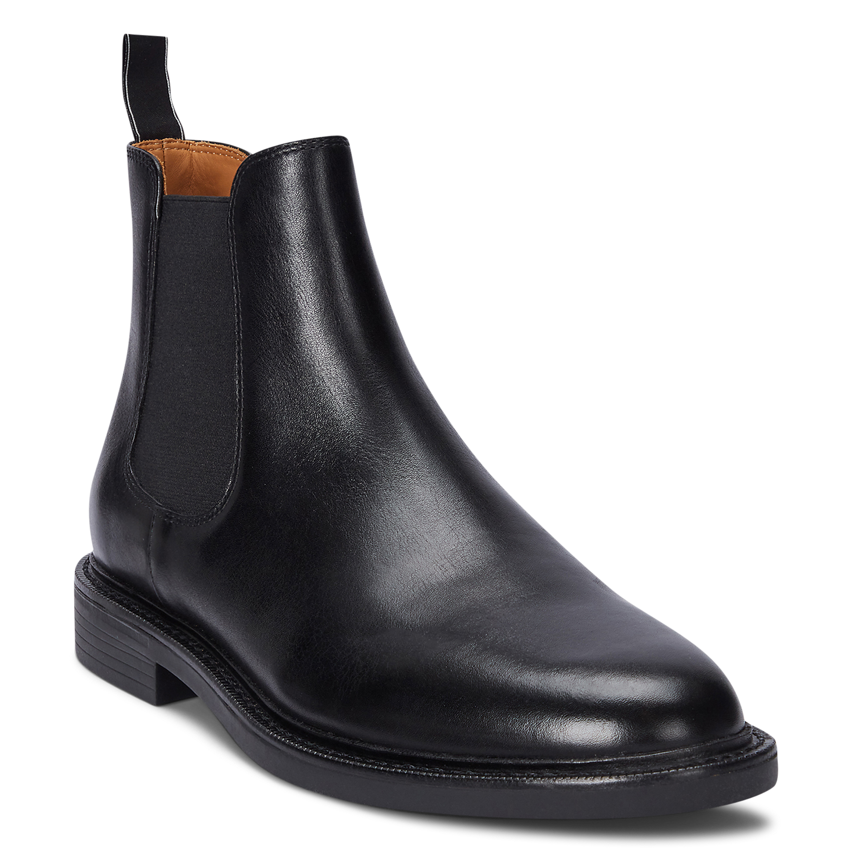 Bianca leather ankle boots POLO RALPH LAUREN Black