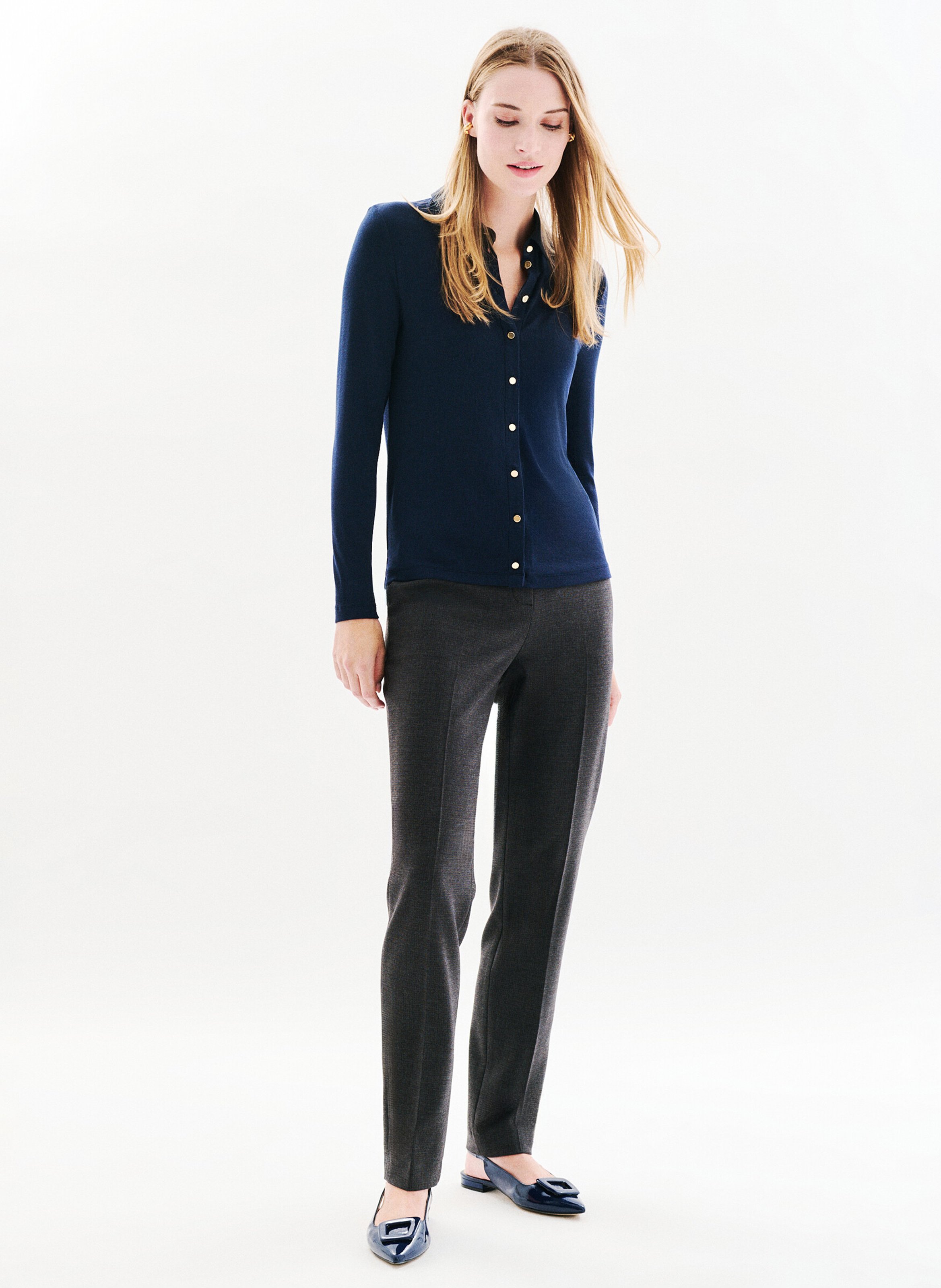 Straight shirt CAROLL Blue