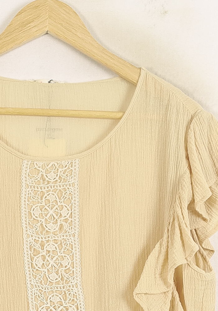 Blouse LOUISE MISHA - Seconde Main Beige