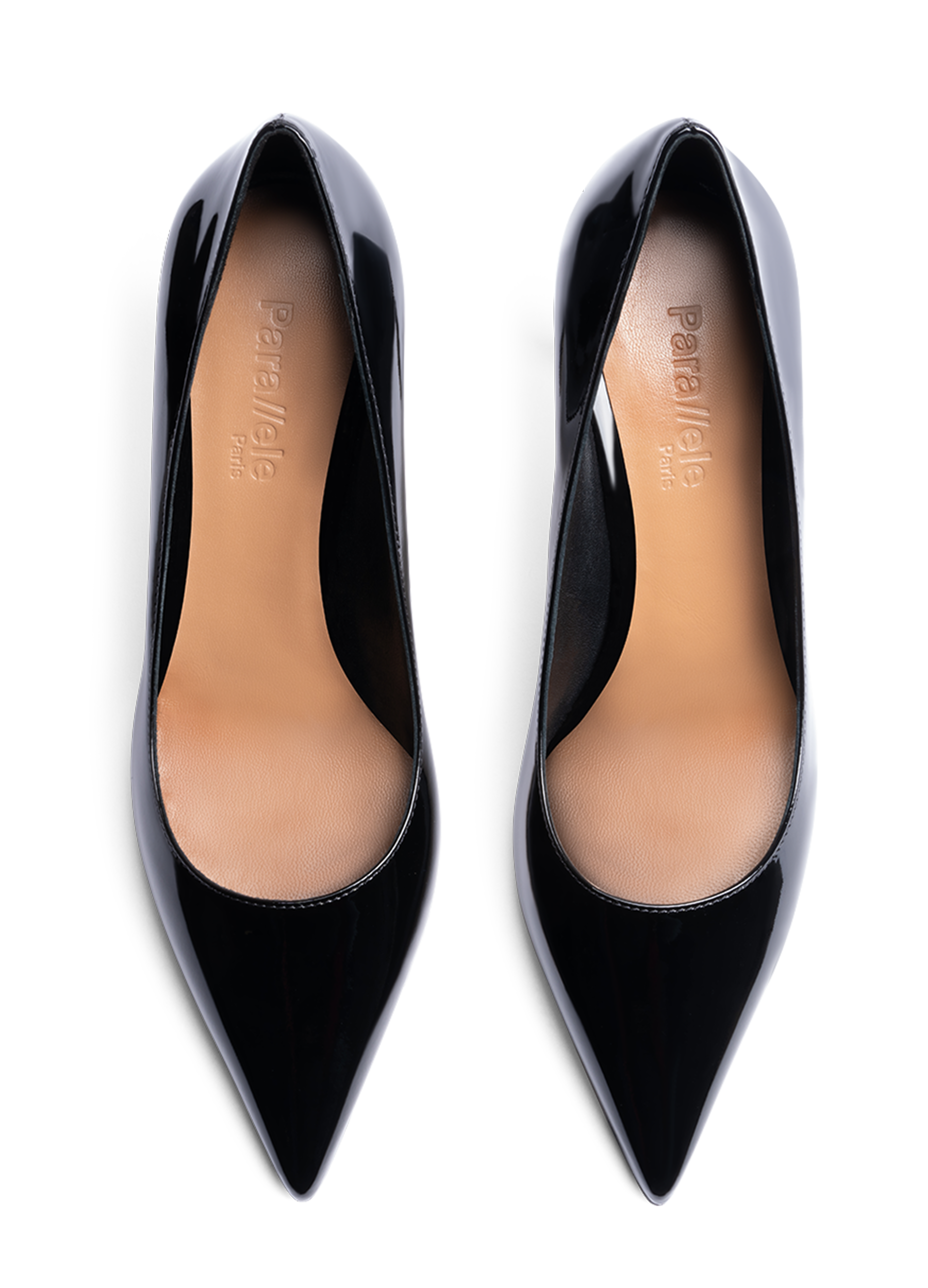 Black patent leather pumps PARALLELE PARIS Black
