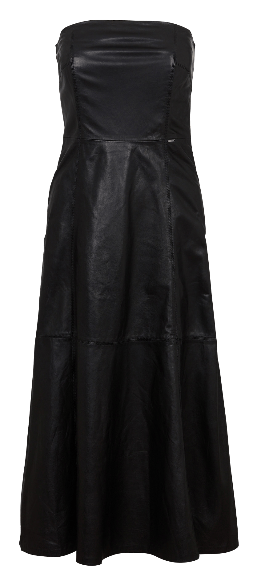 Robe bustier en cuir  IKKS Noir