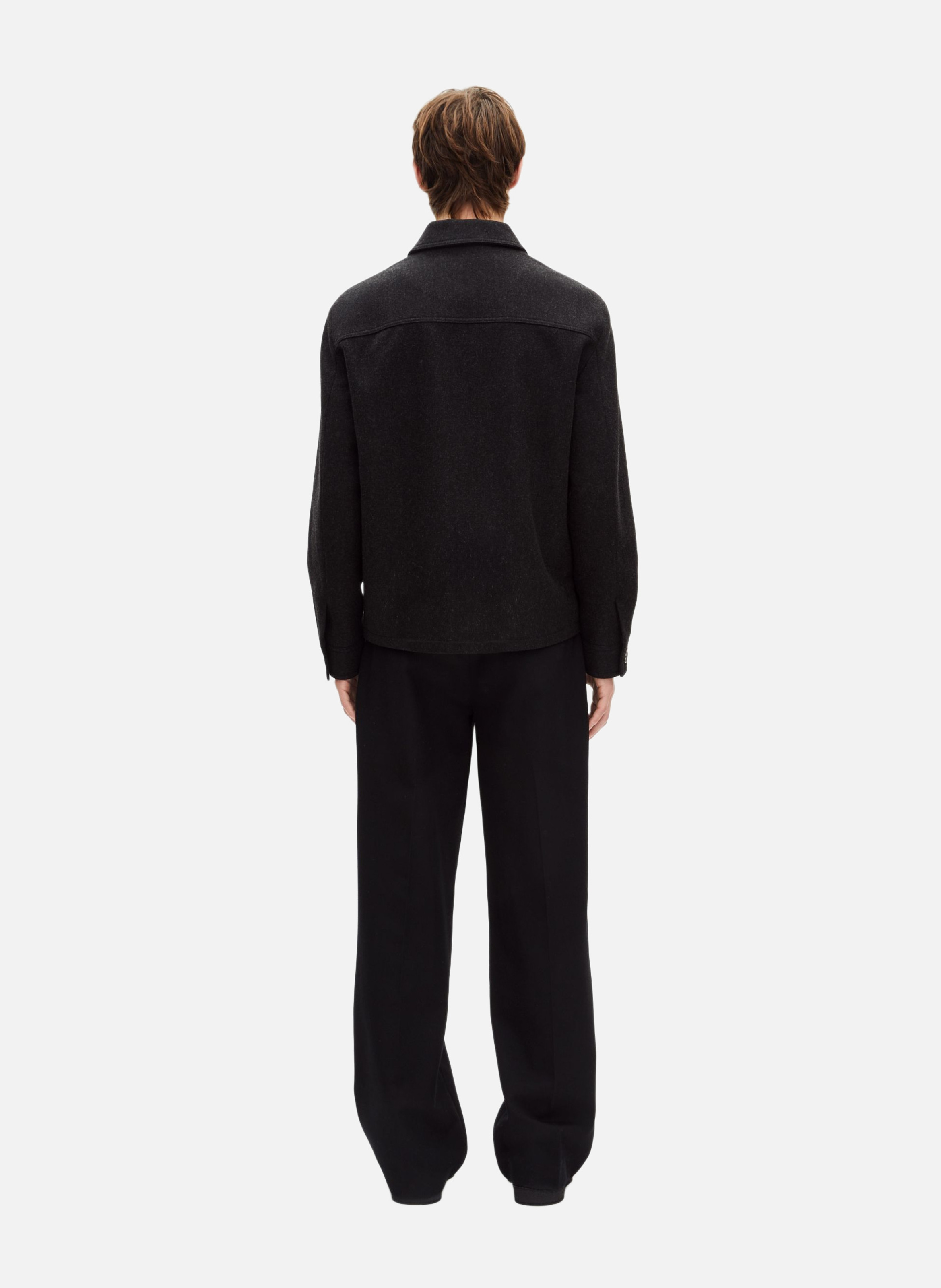 Low-cut loose-fit dress THE KOOPLES Grey