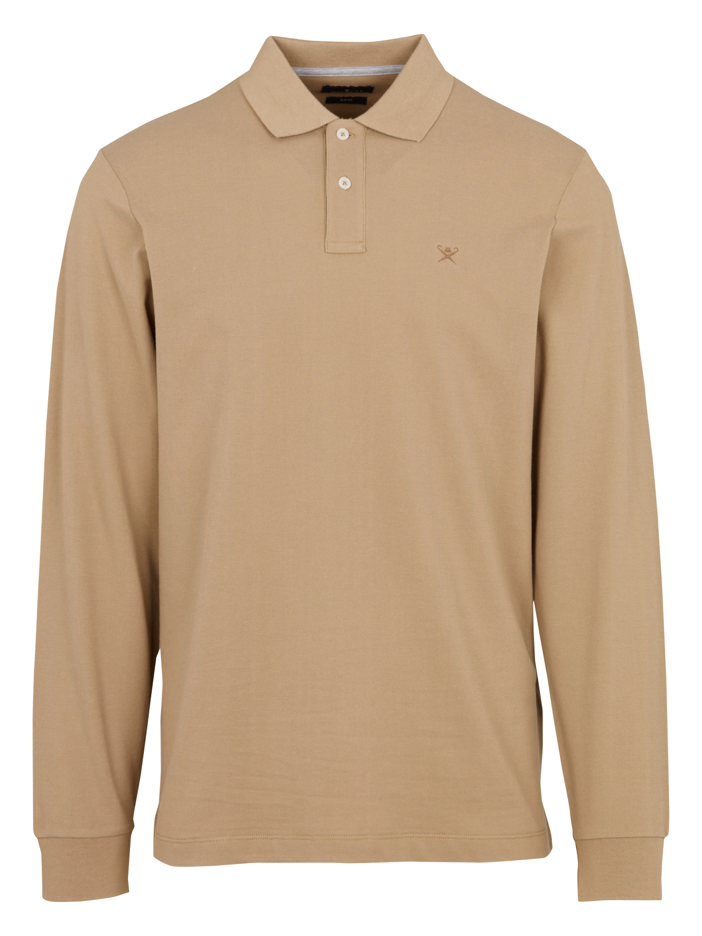 Katoenen polo HACKETT Bruin