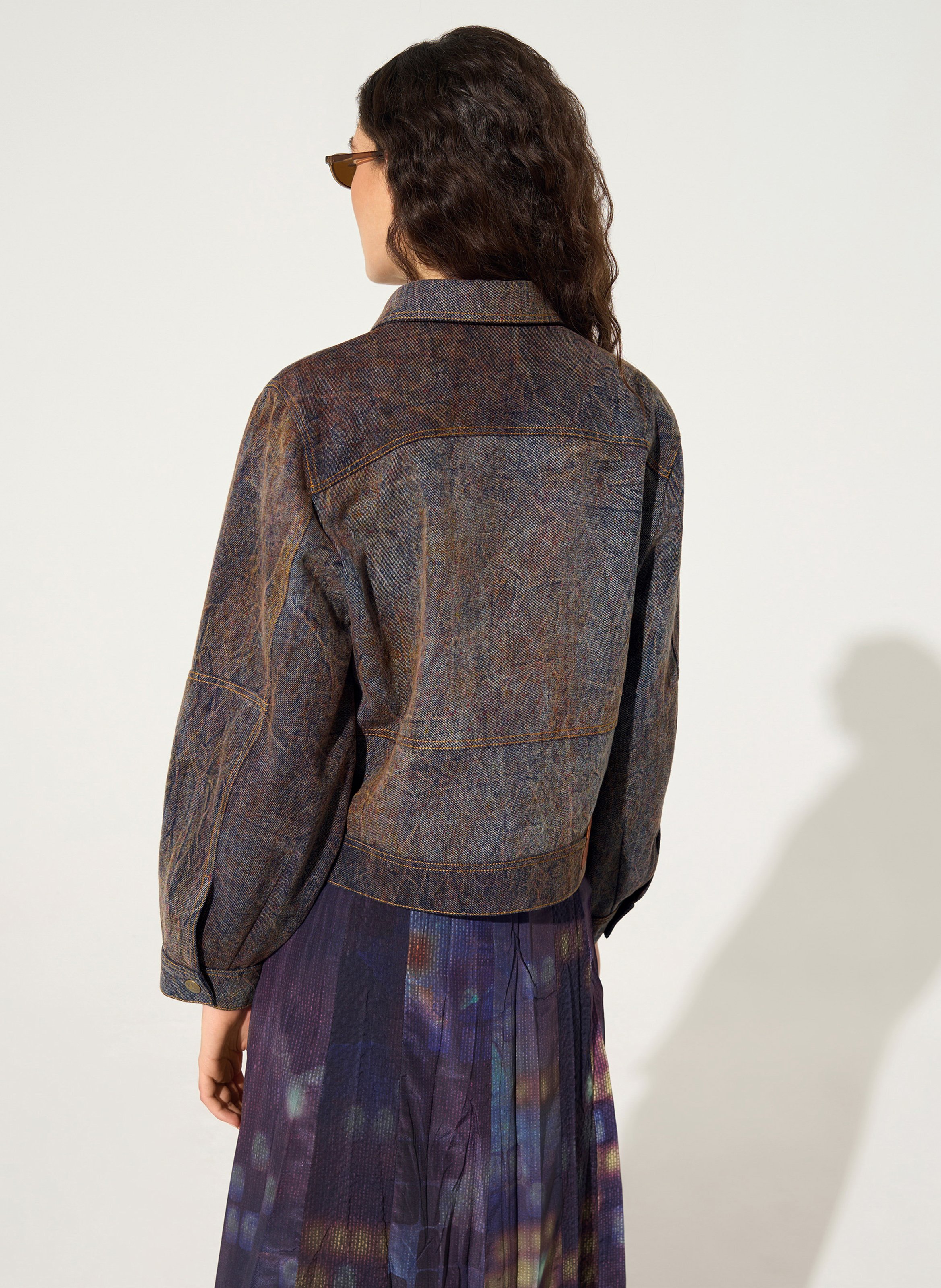 Denim jacket COTELAC Blue