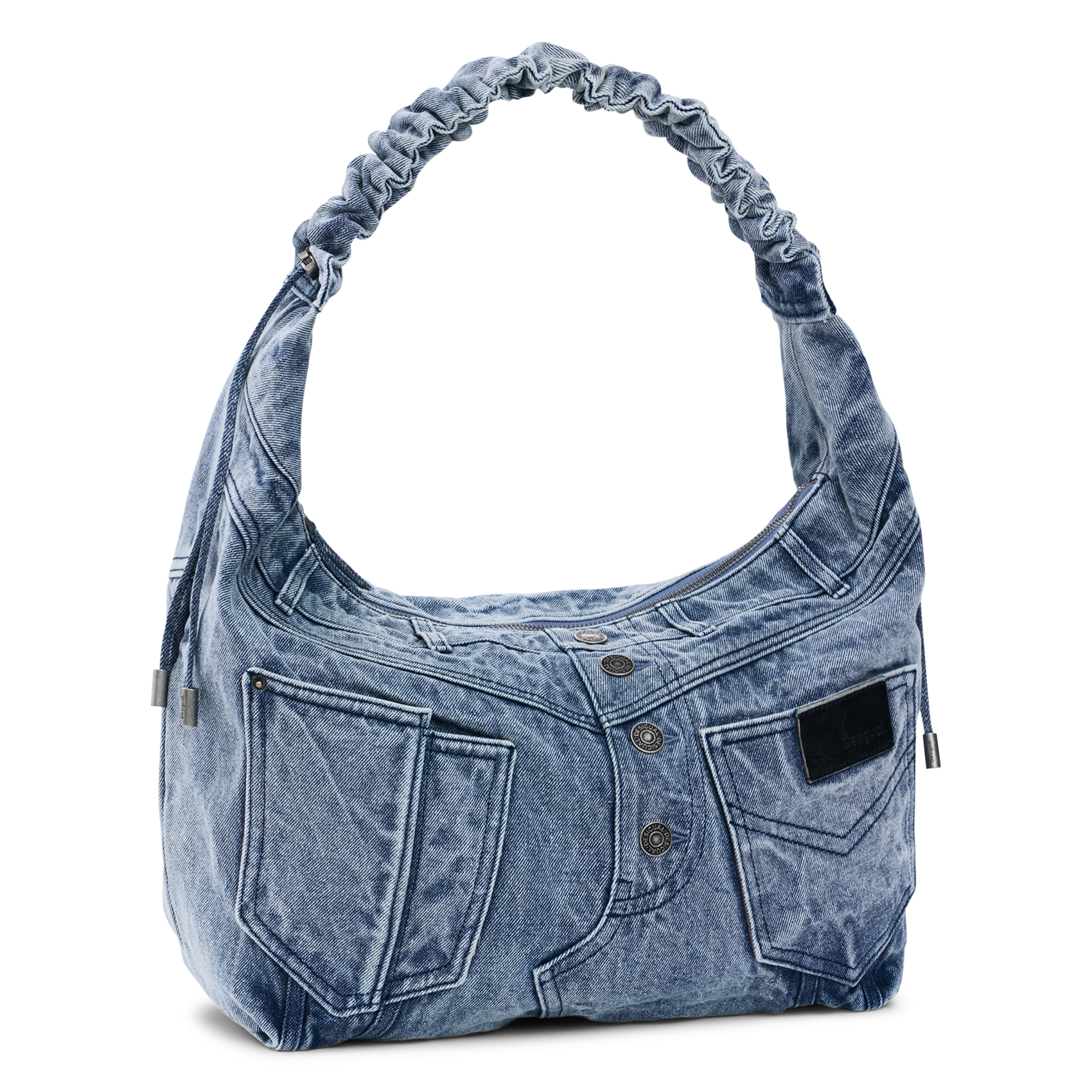 Denim-Handtasche DESIGUAL Blau