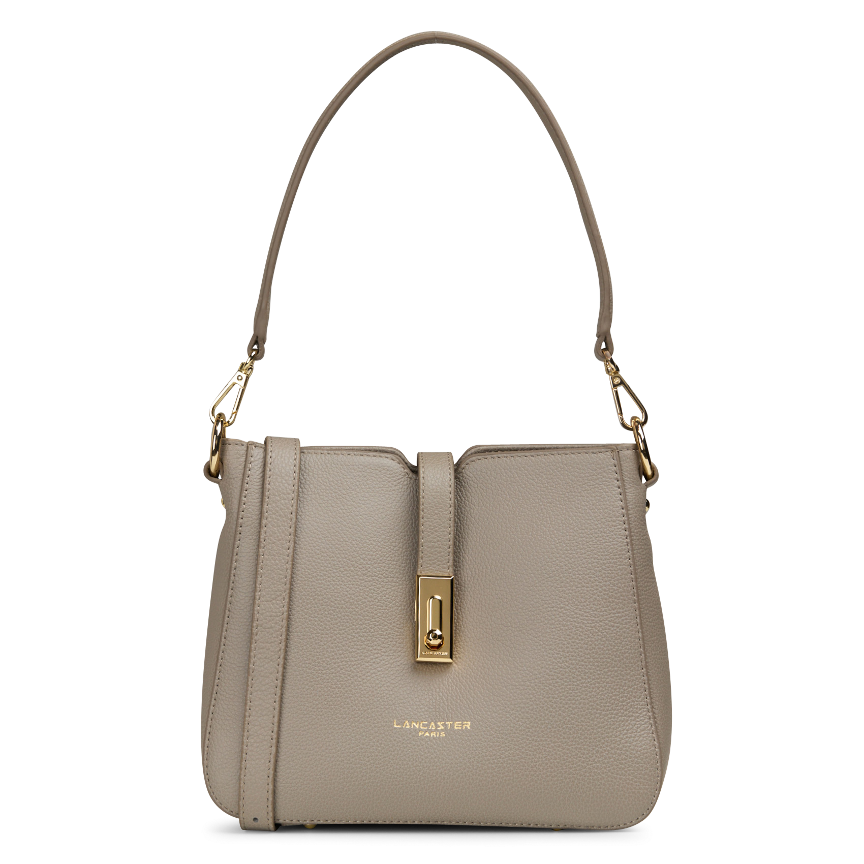 Sac besace en cuir de vachette LANCASTER PARIS
