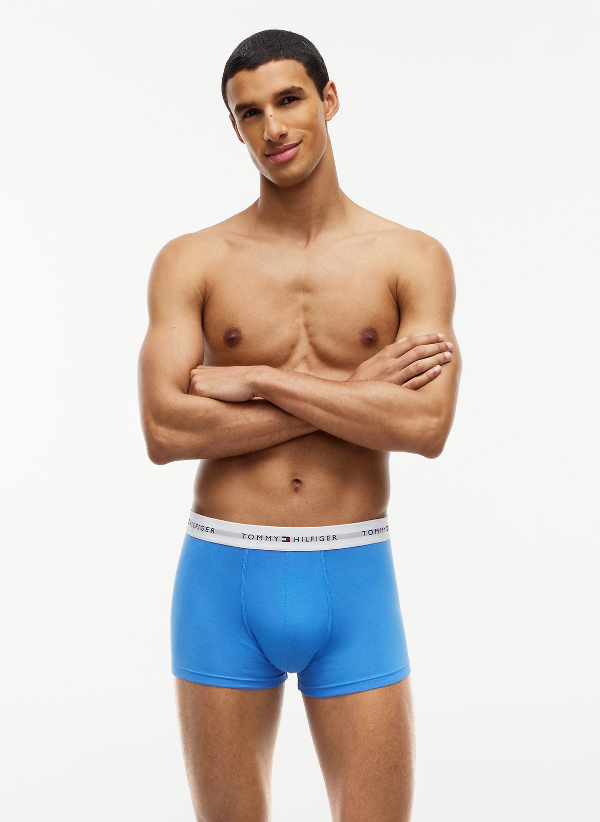 Setje met 3 boxershorts | katoenblend TOMMY HILFIGER Beige