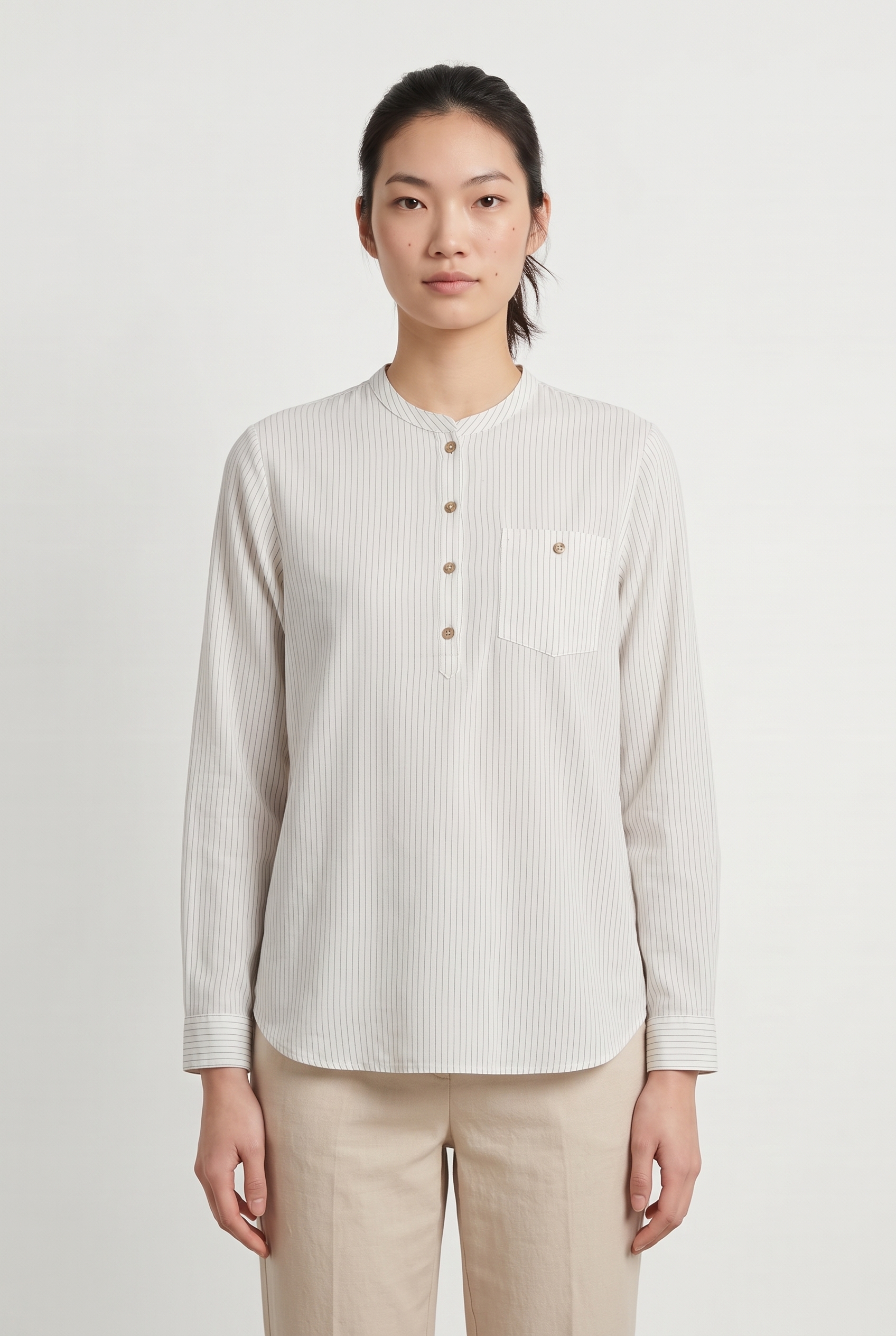 Blouse CHLOE STORA - SECONDE MAIN Beige