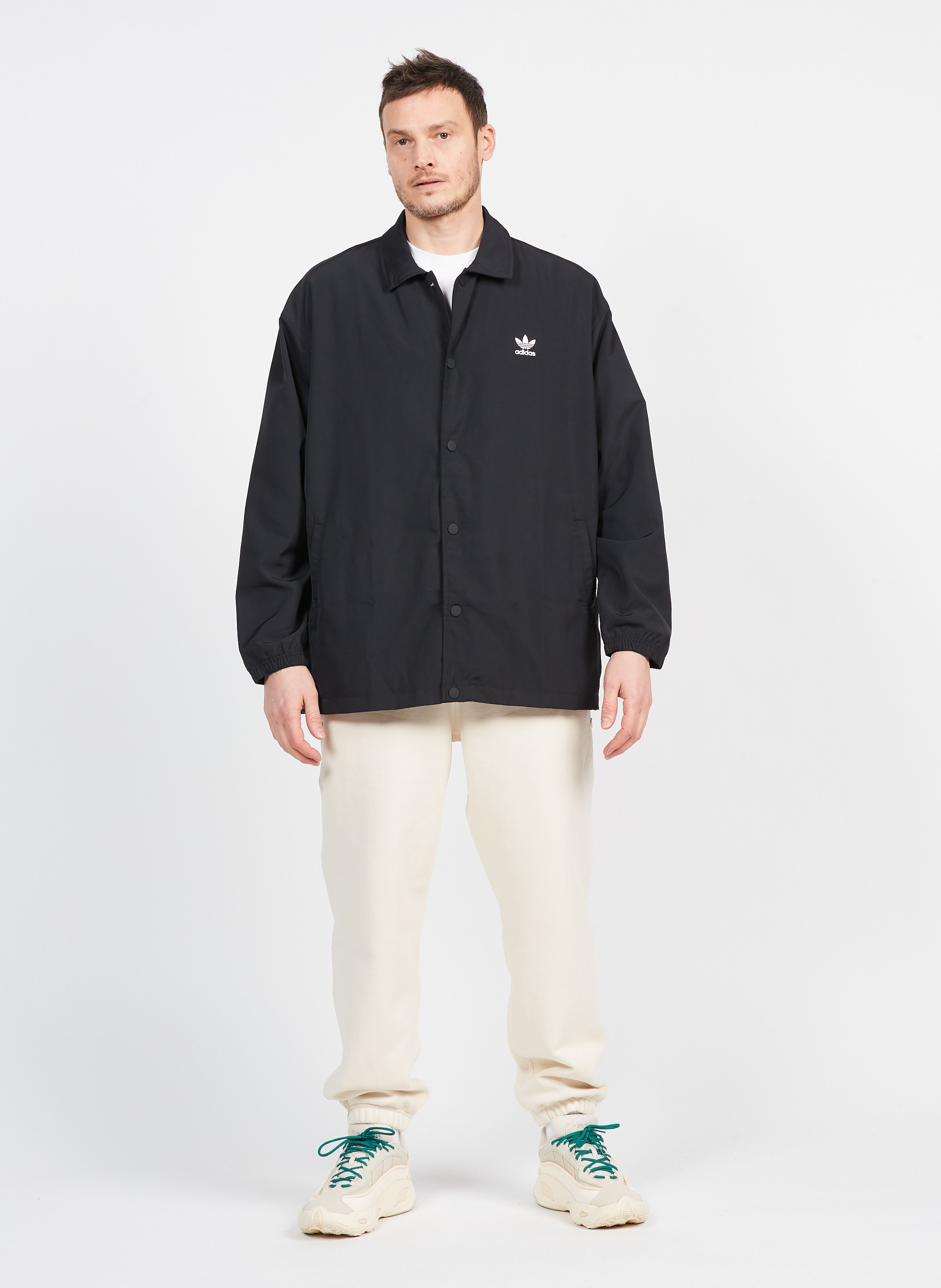 Straightleg Cottonblend Track Pants Wonwhi Adidas Men Place des Tendances