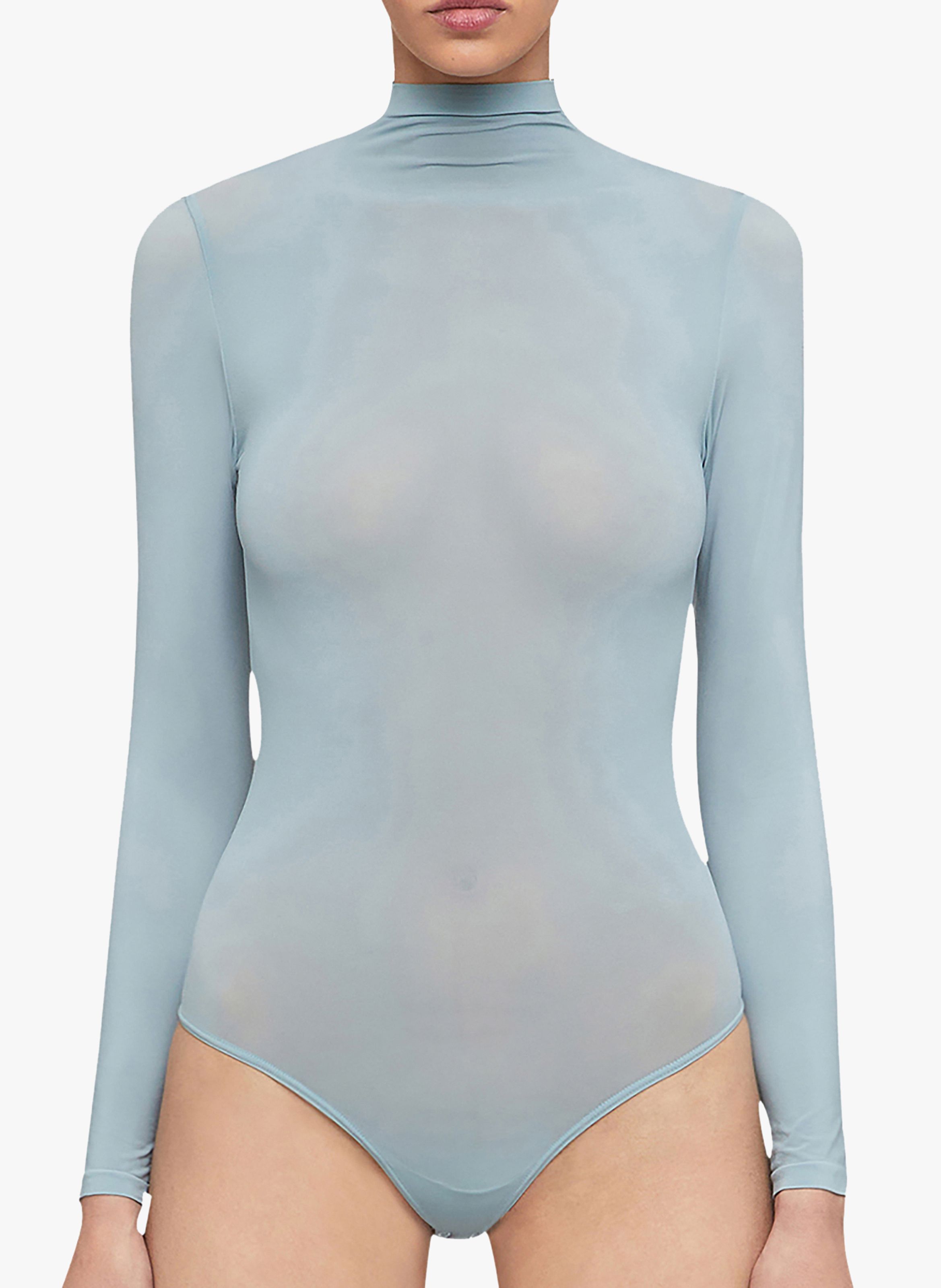 High neck Knit Body Sky Wolford Women Place des Tendances