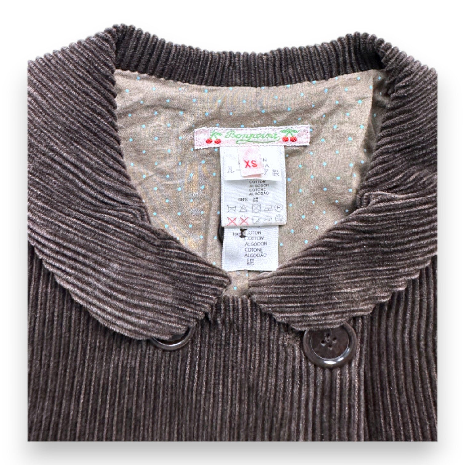 Brown children's coat - 14 years BONPOINT - Seconde Main Brown