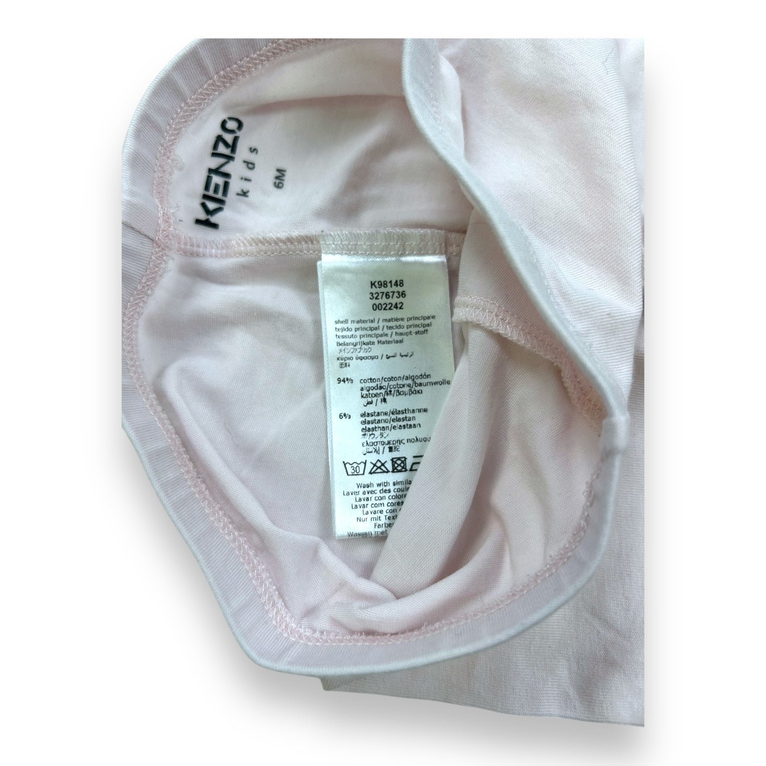 Pink Baby Pants - 6 months KENZO - SECONDE MAIN Pink