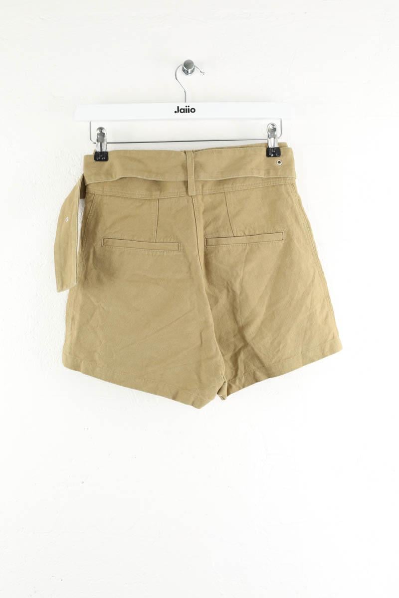 Cotton mini shorts IRO - Seconde Main Khaki