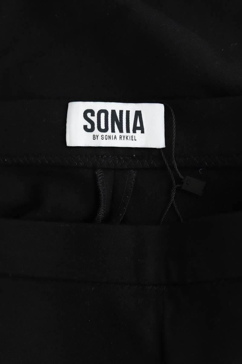 Black straight-leg  pants SONIA RYKIEL - Seconde Main Black