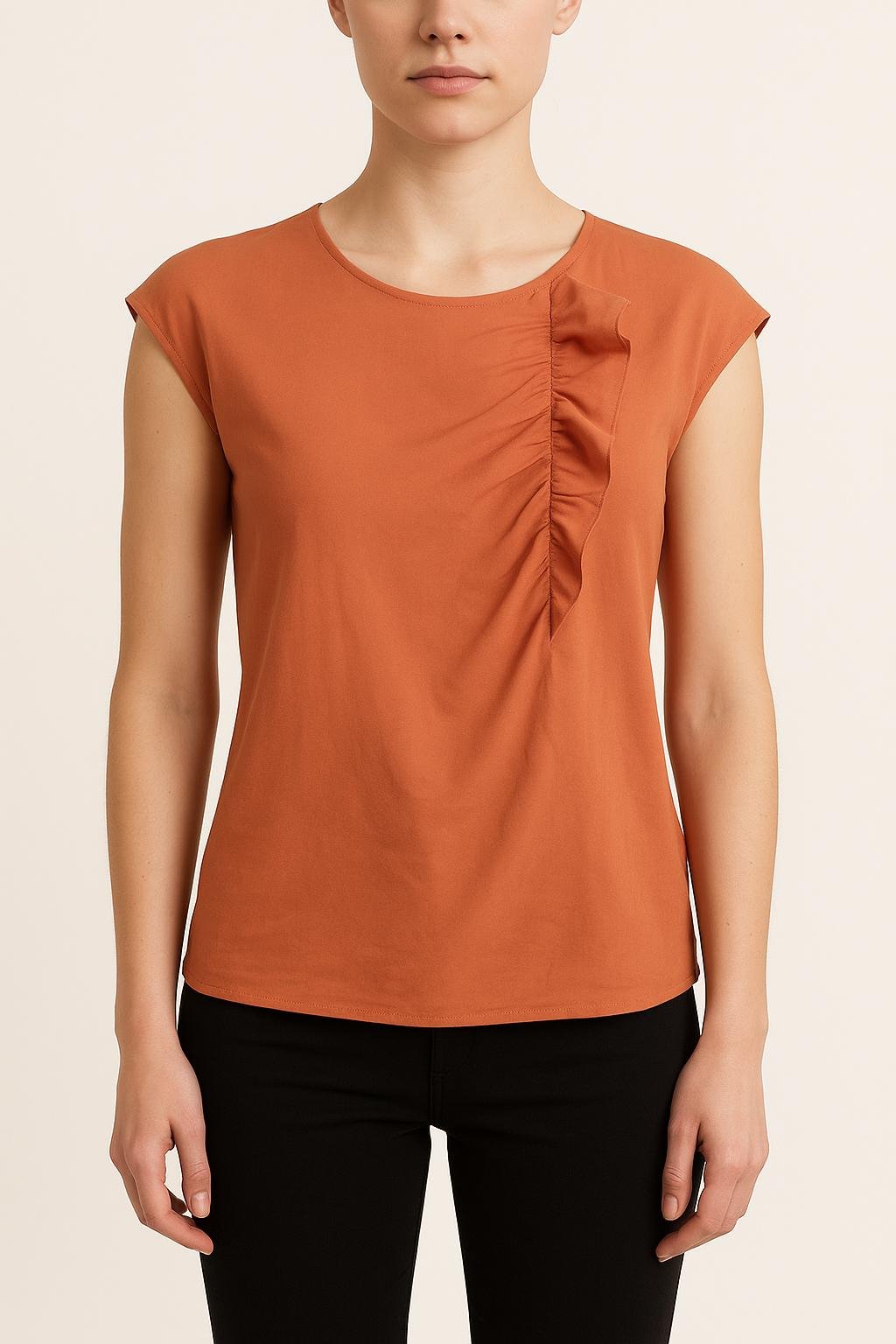 Top & tank top COMPTOIR DES COTONNIERS - Seconde main Orange
