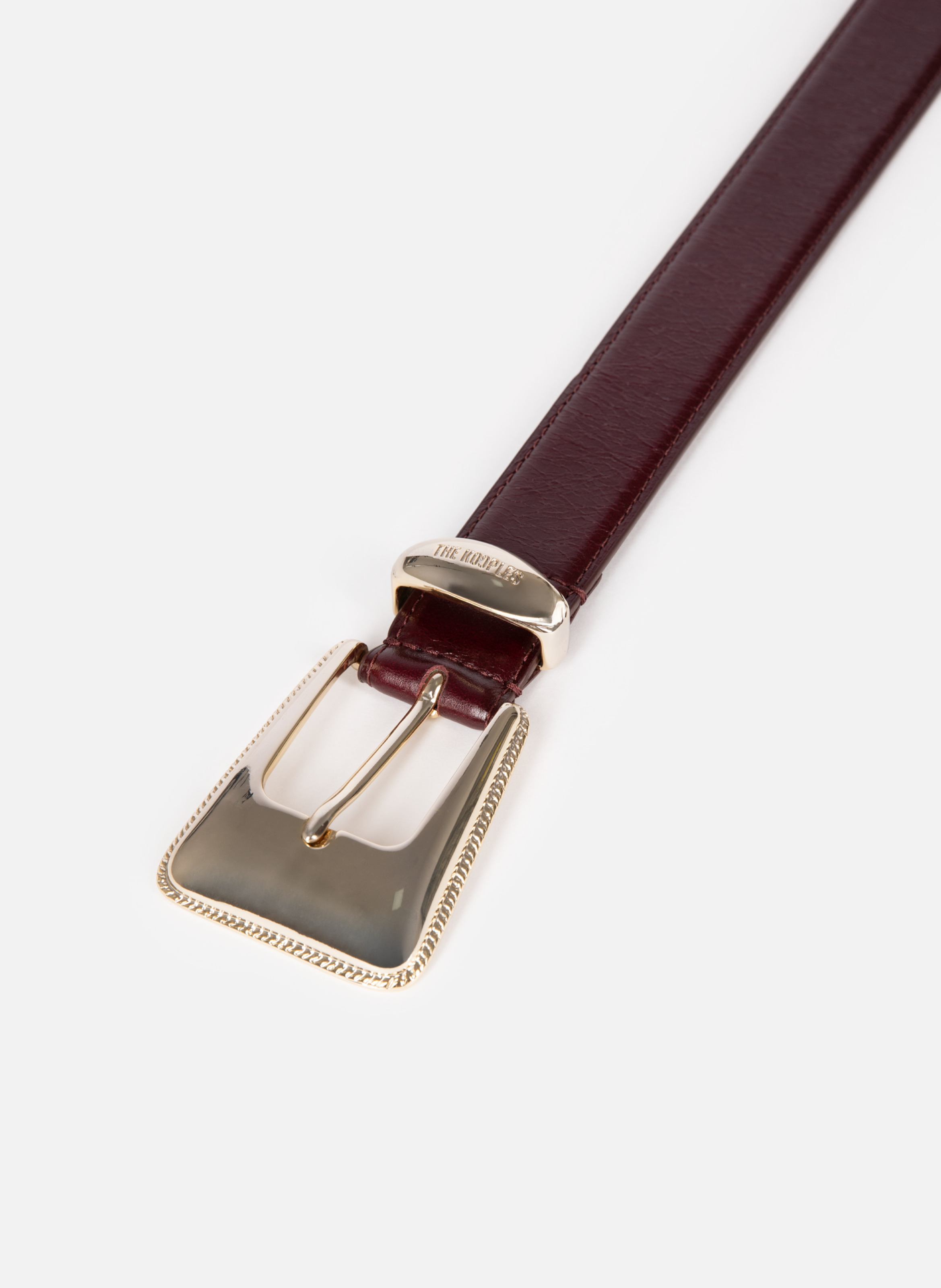 - Buckle closure. - Width: 3 cm.  THE KOOPLES Red