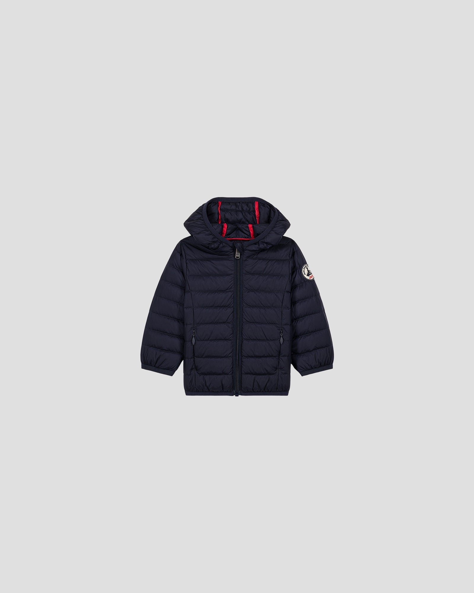 Sherpa Baby Puffer Jacket with Ears Mael JOTT Blue