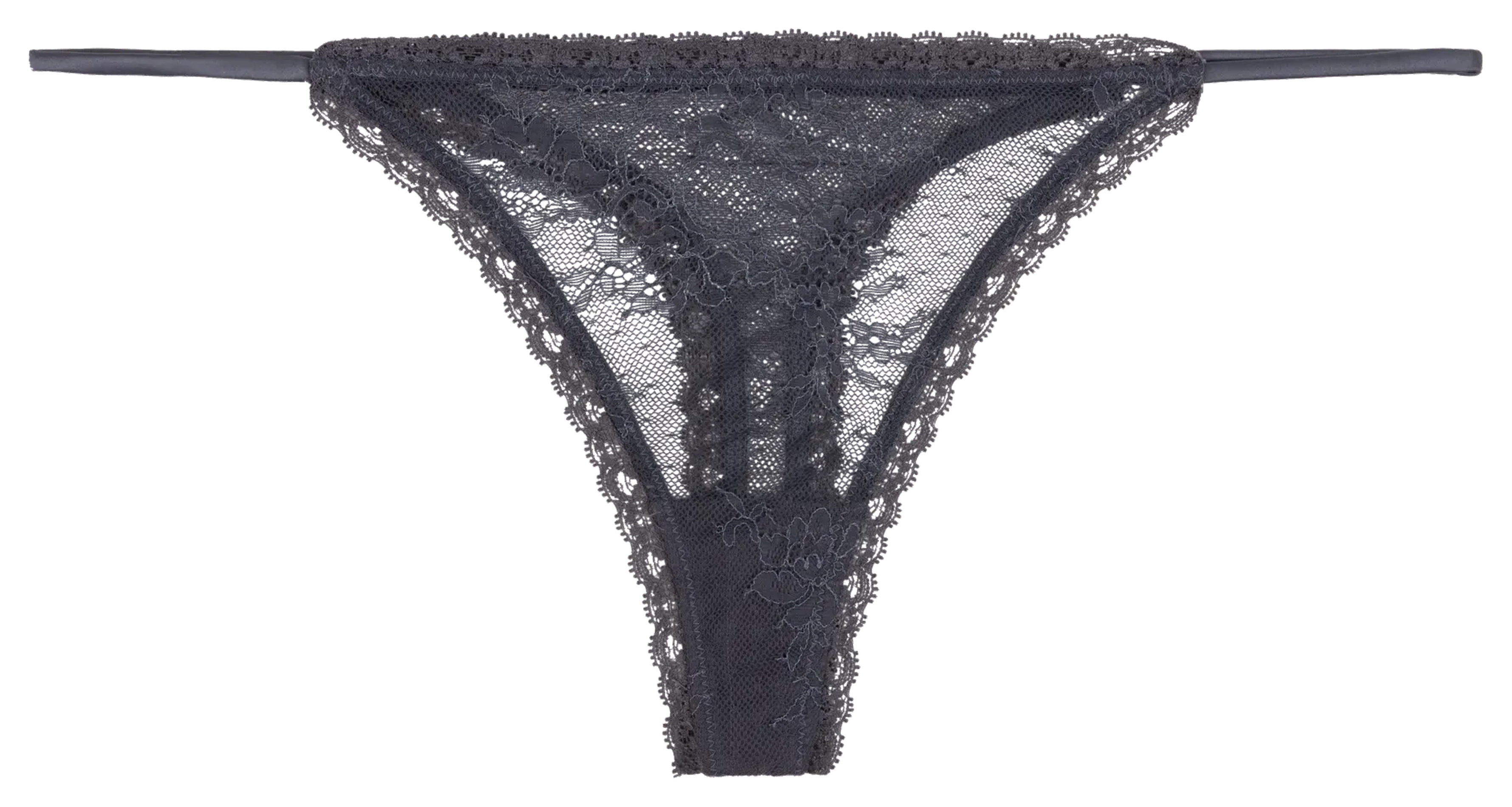 String en dentelle LOVE STORIES Gris