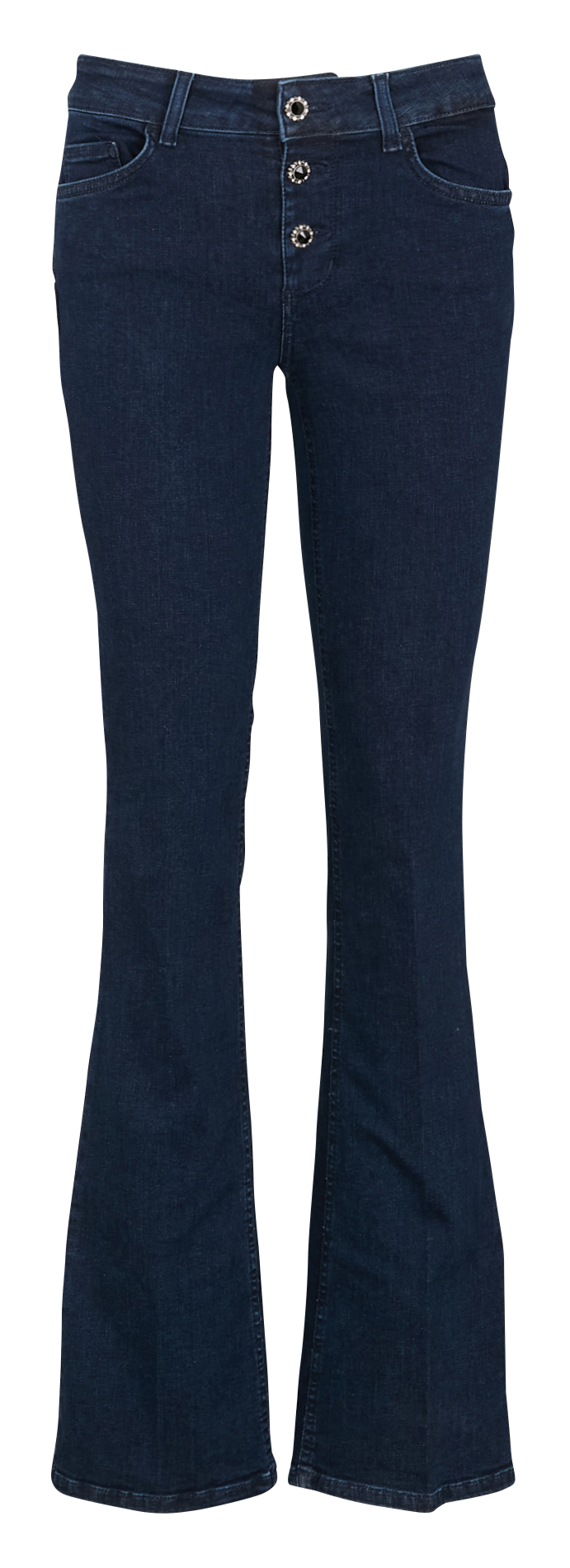 Jean bootcut en coton mélangé LIU JO Bleu