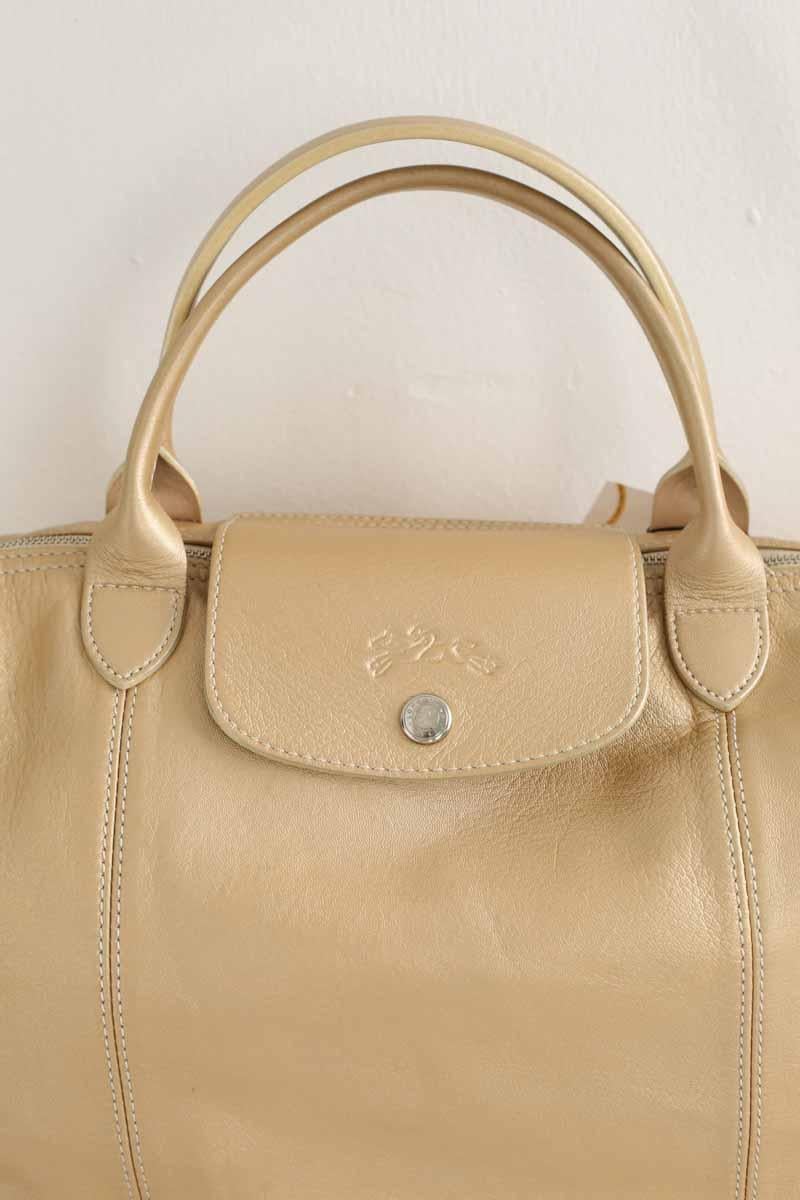 Handbag LONGCHAMP - Seconde Main Golden