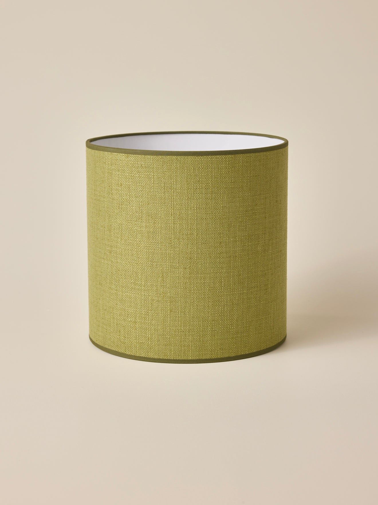 Seventies olive lampshade - large model victory CYRILLUS Green