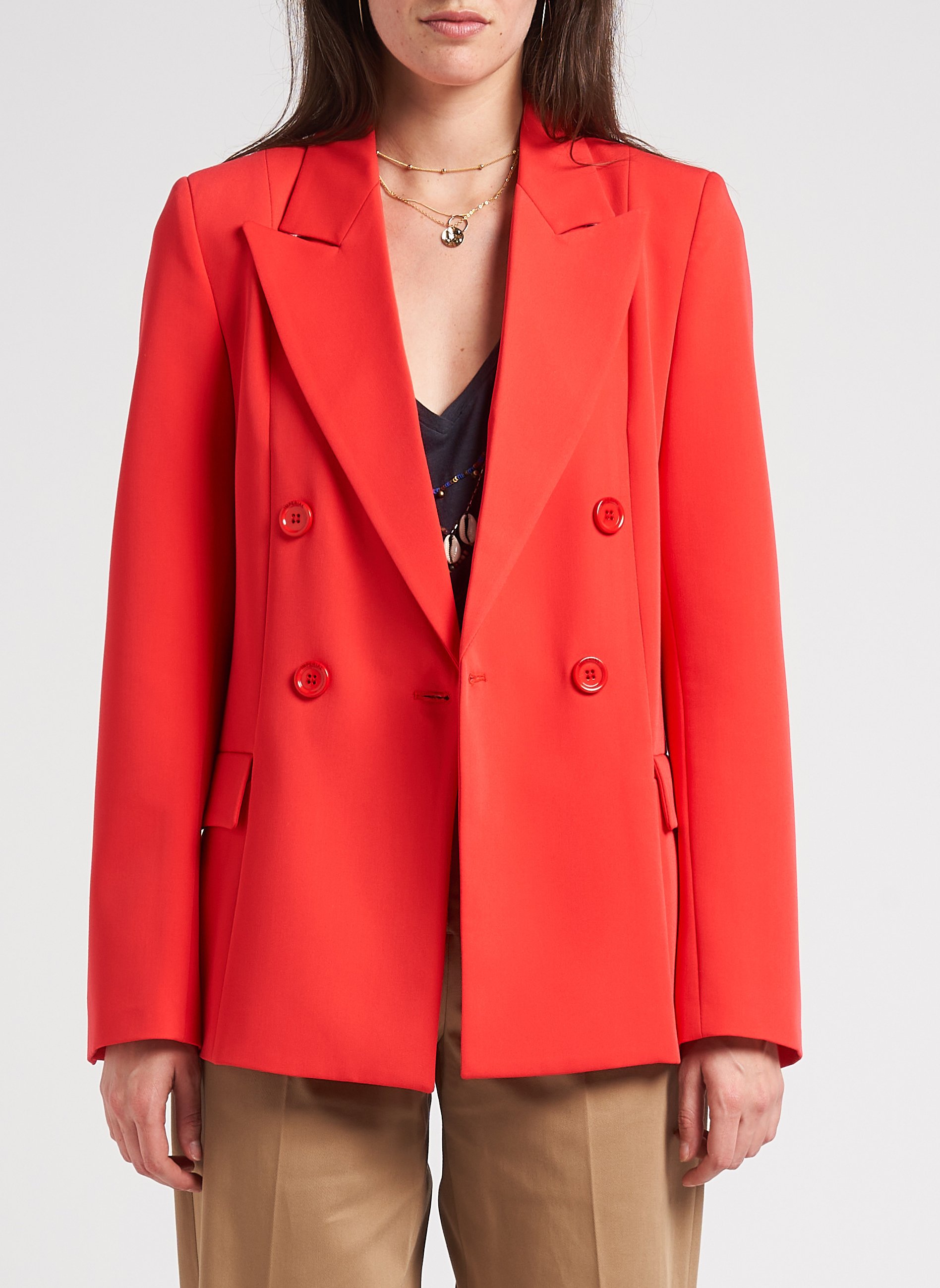 Jacket with tailored collar IMPERIAL Pink