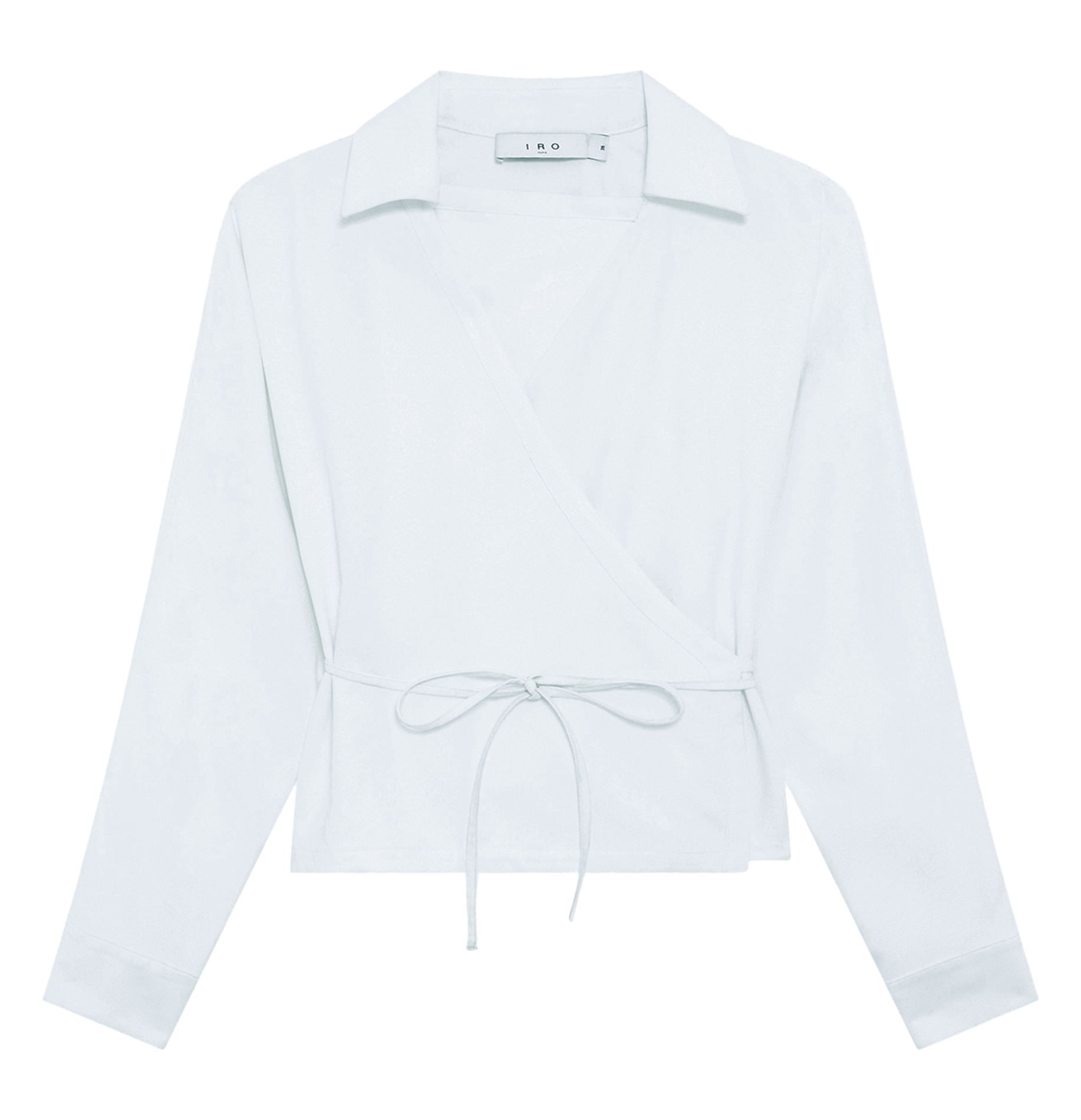 V-Ausschnitt-Top IRO Weiss