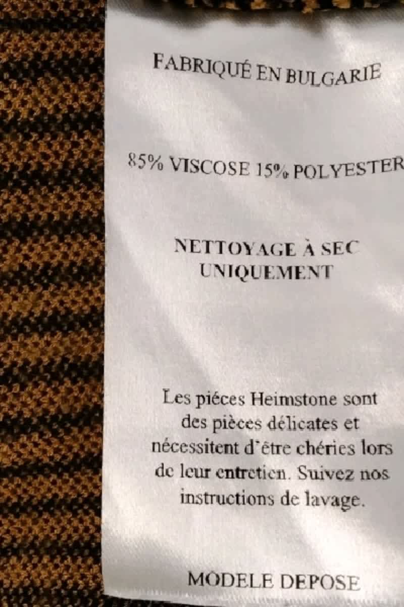 T-shirt HEIMSTONE - Seconde Main Orange