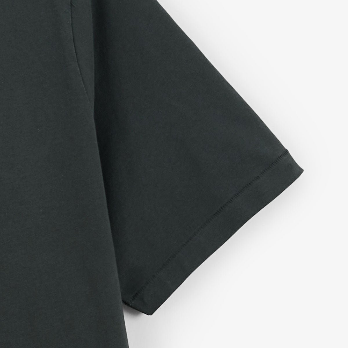 Round neck t-shirt in printed cotton jersey back SERGE BLANCO Grey