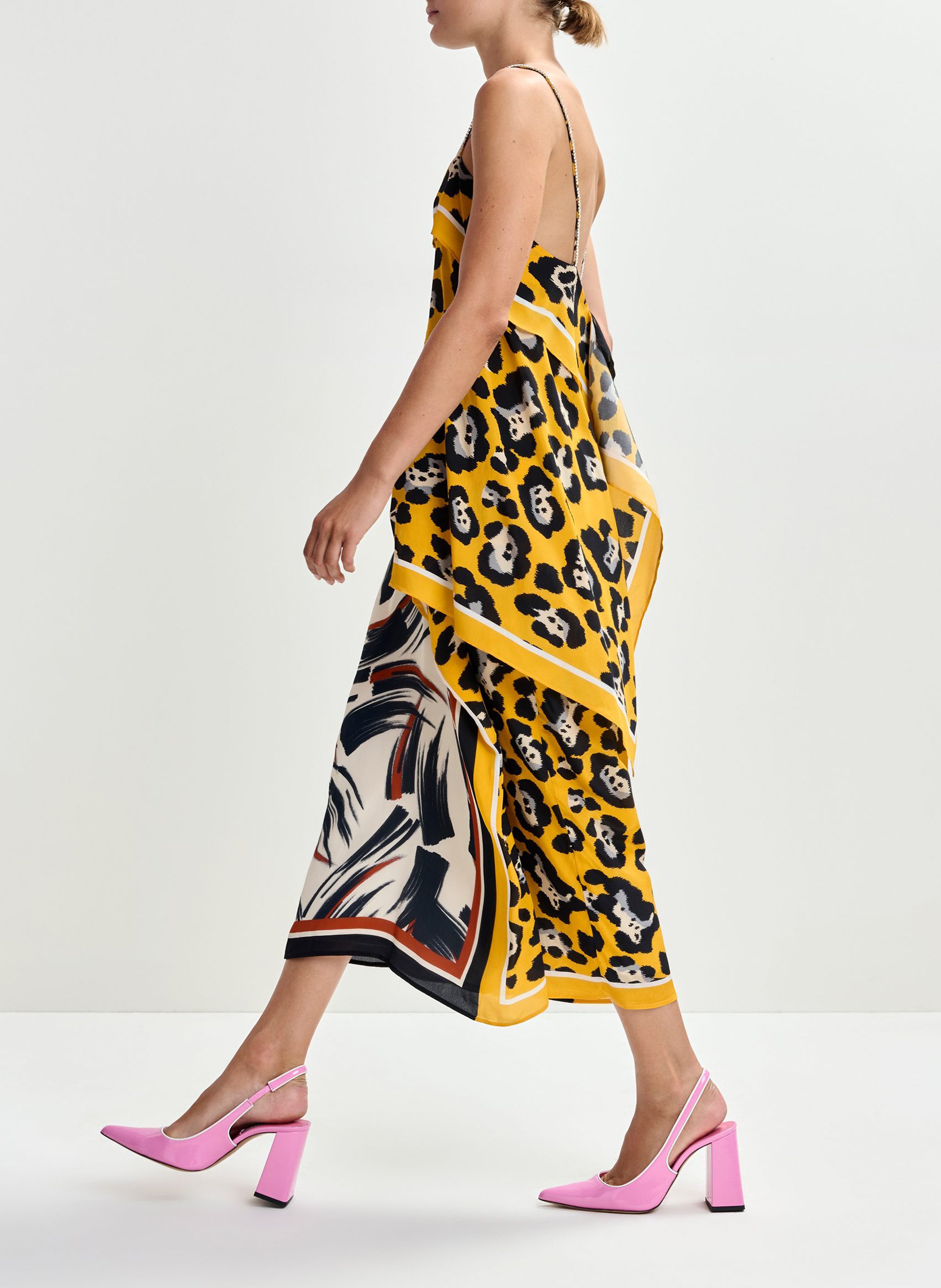 Long printed skirt ESSENTIEL ANTWERP Multicolored