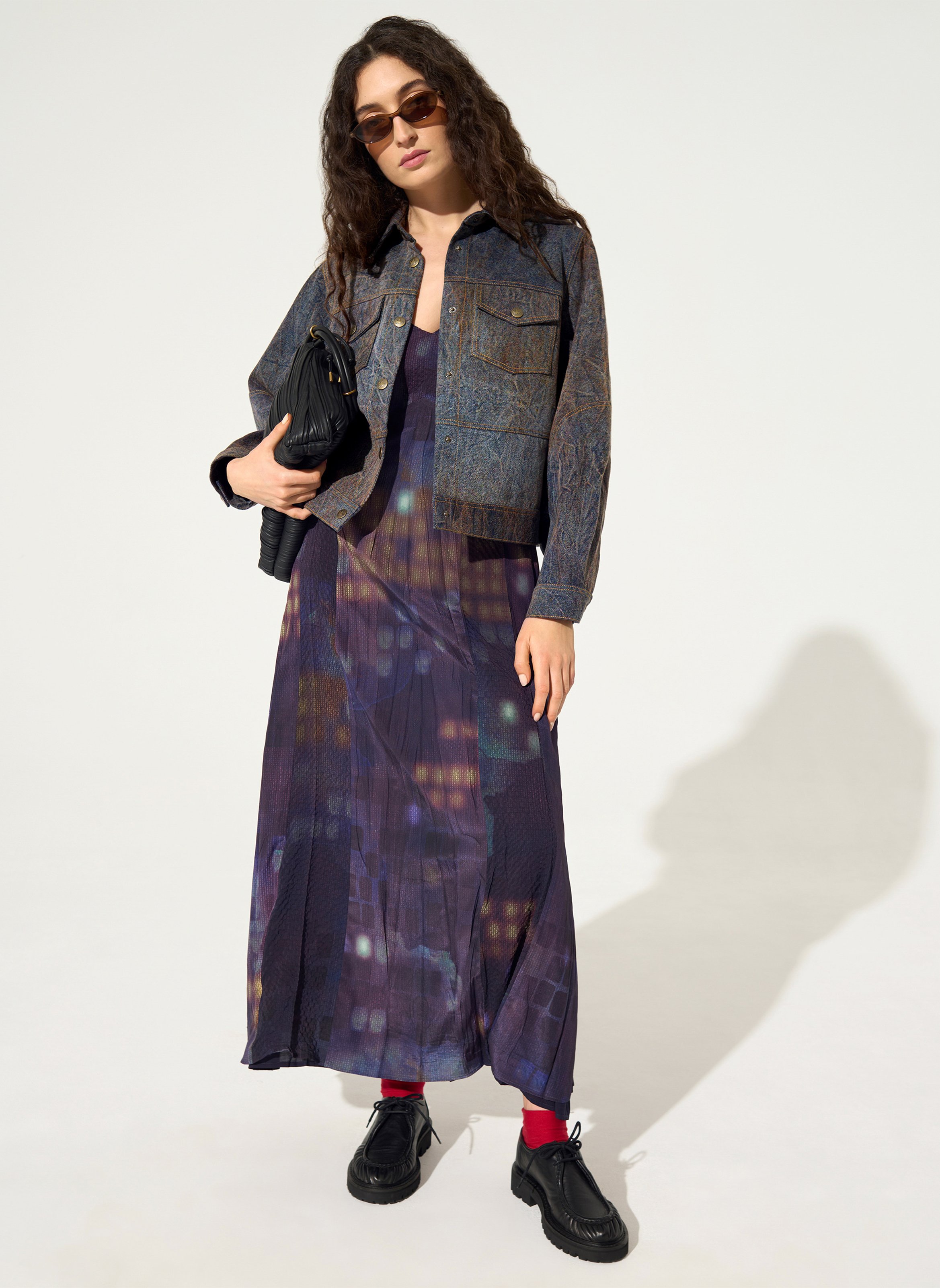 Denim jacket COTELAC Blue