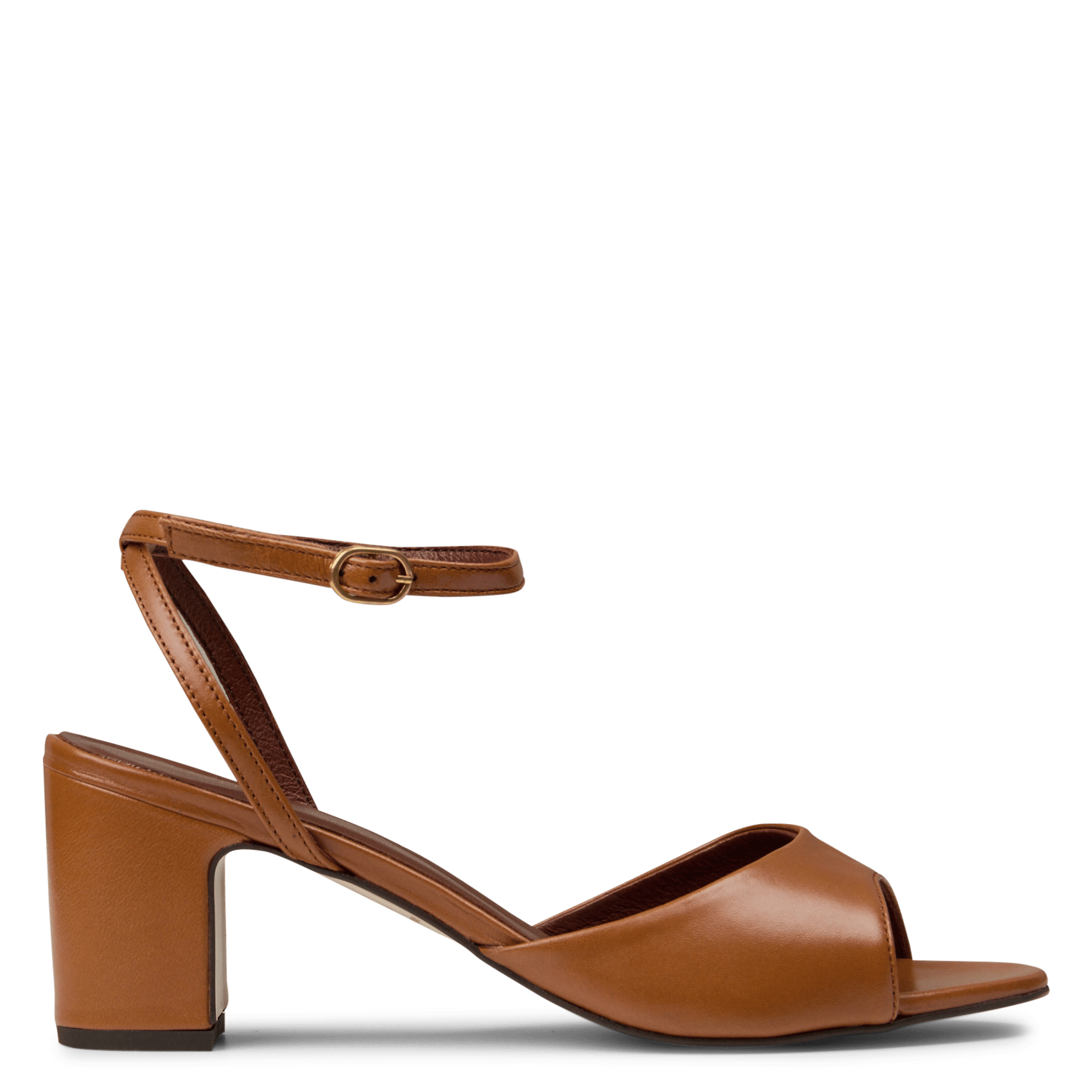 Alice - Ledersandalen mit Absatz ANONYMOUS COPENHAGEN Braun